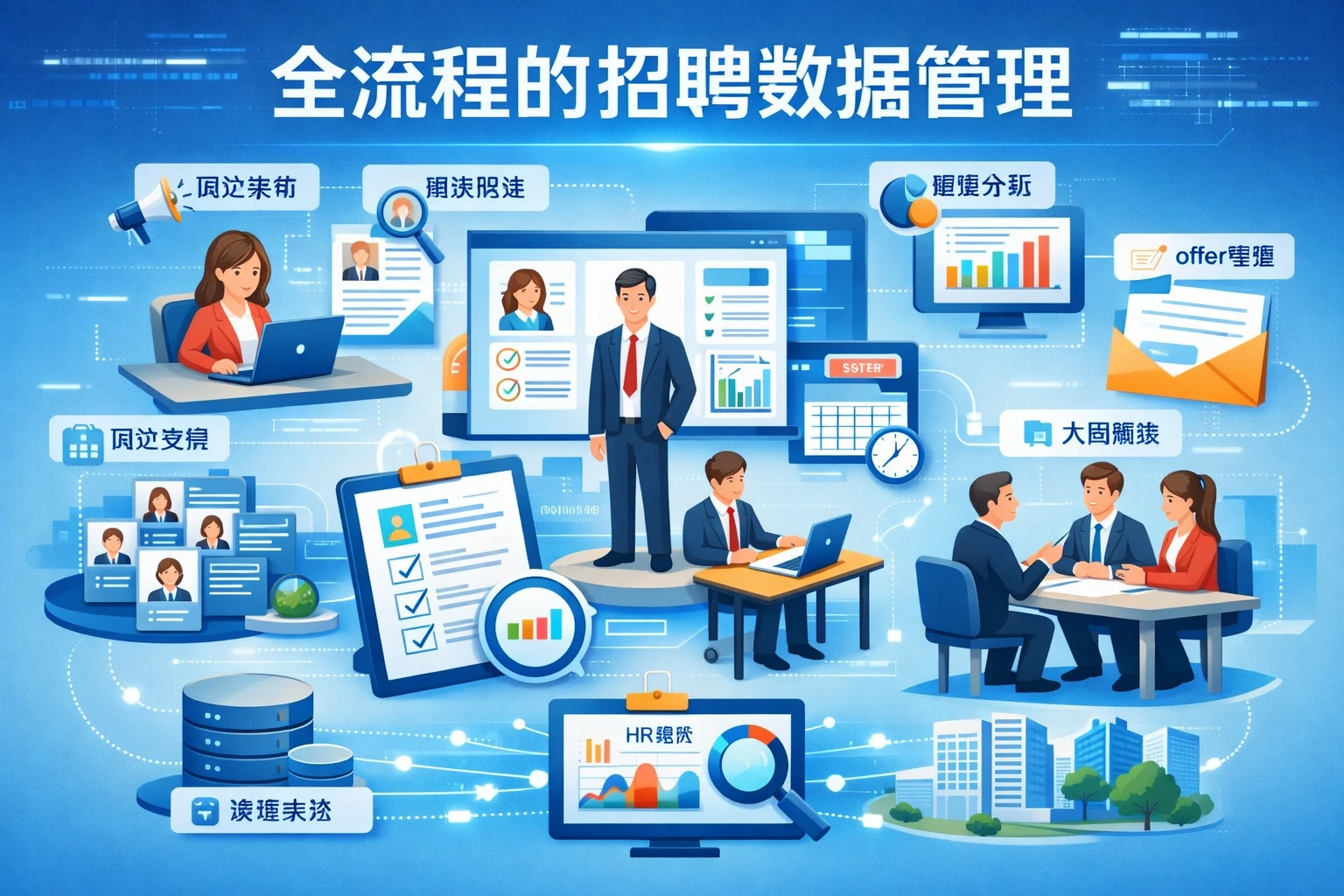 全流程的招聘数据管理