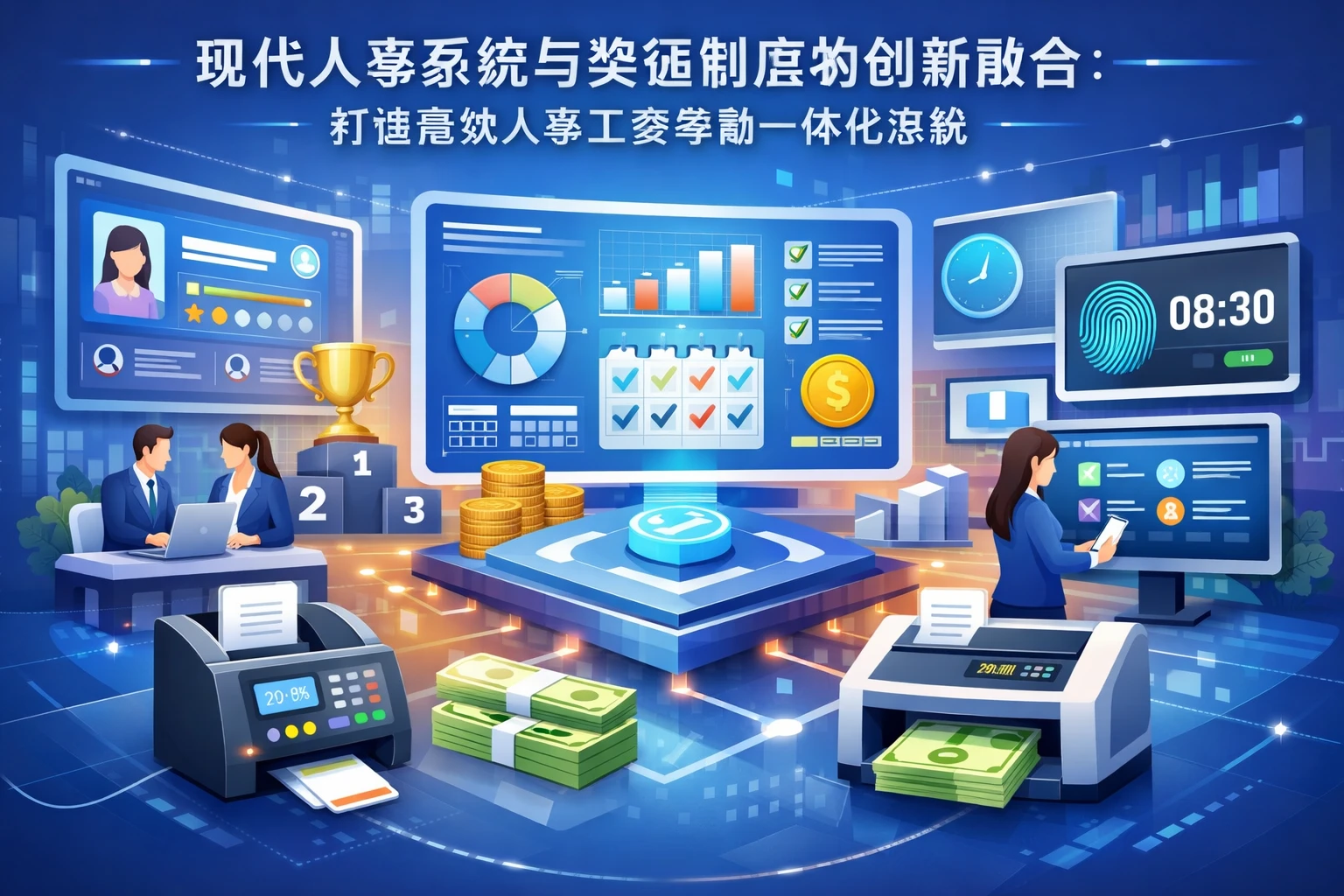 现代人事系统与奖惩制度的创新融合:打造高效人事工资考勤一体化系统