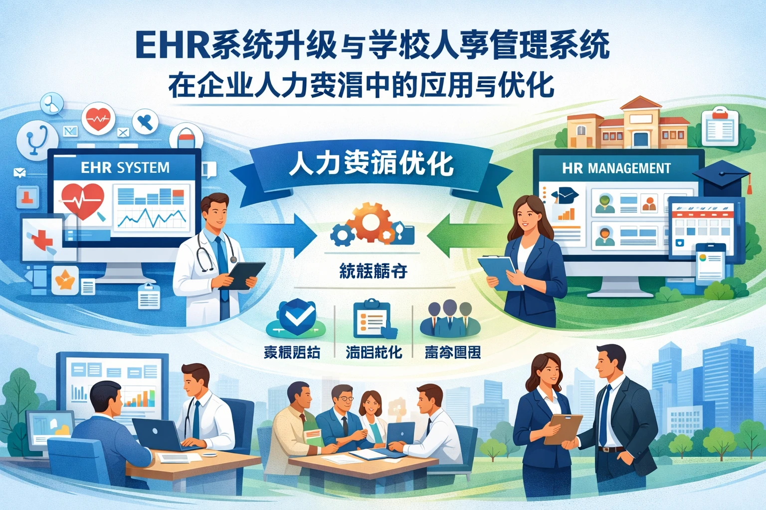 EHR系统升级与学校人事管理系统在企业人力资源中的应用与优化