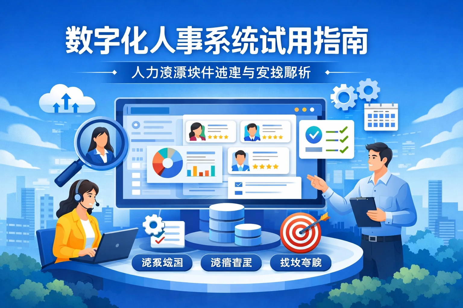 数字化人事系统试用指南：人力资源软件选型与实战解析