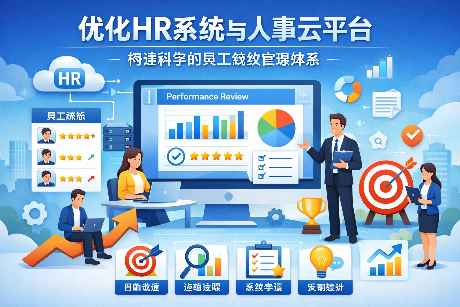 优化HR系统与人事云平台：构建科学的员工绩效管理体系