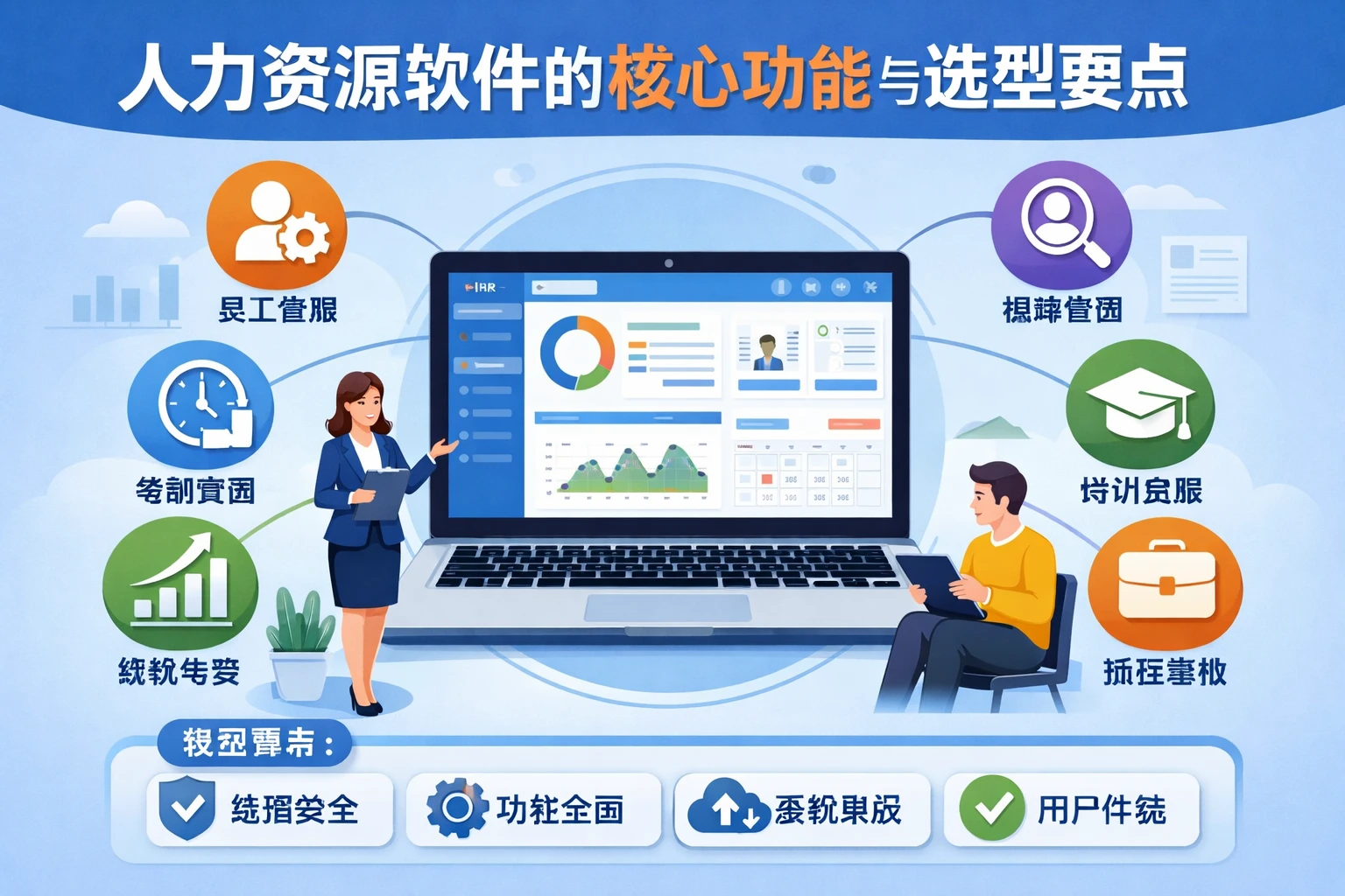 人力资源软件的核心功能与选型要点