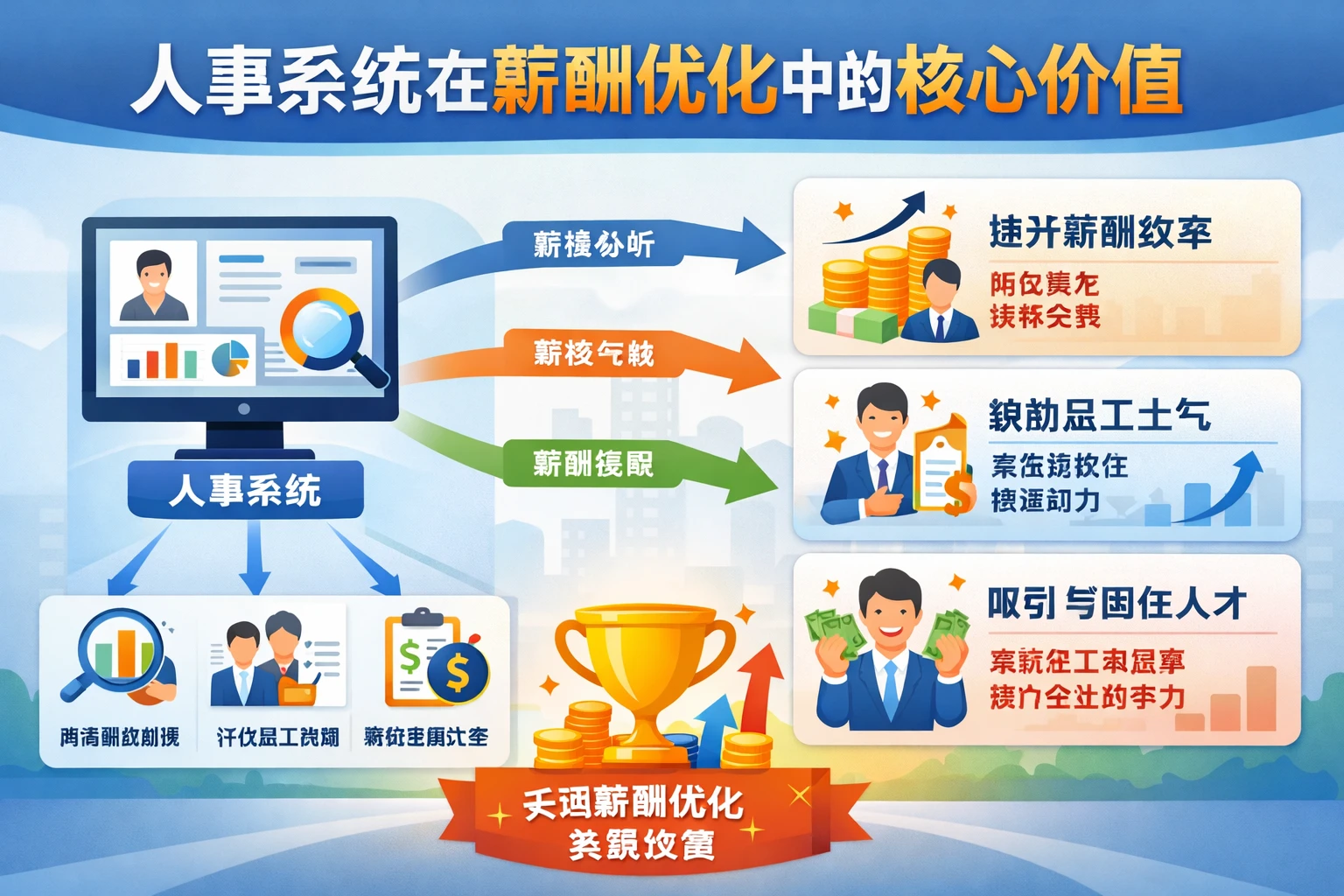 人事系统在薪酬优化中的核心价值