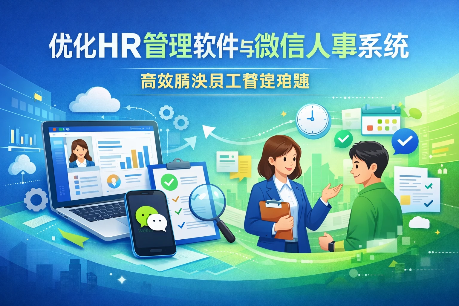 优化HR管理软件与微信人事系统,高效解决员工管理难题