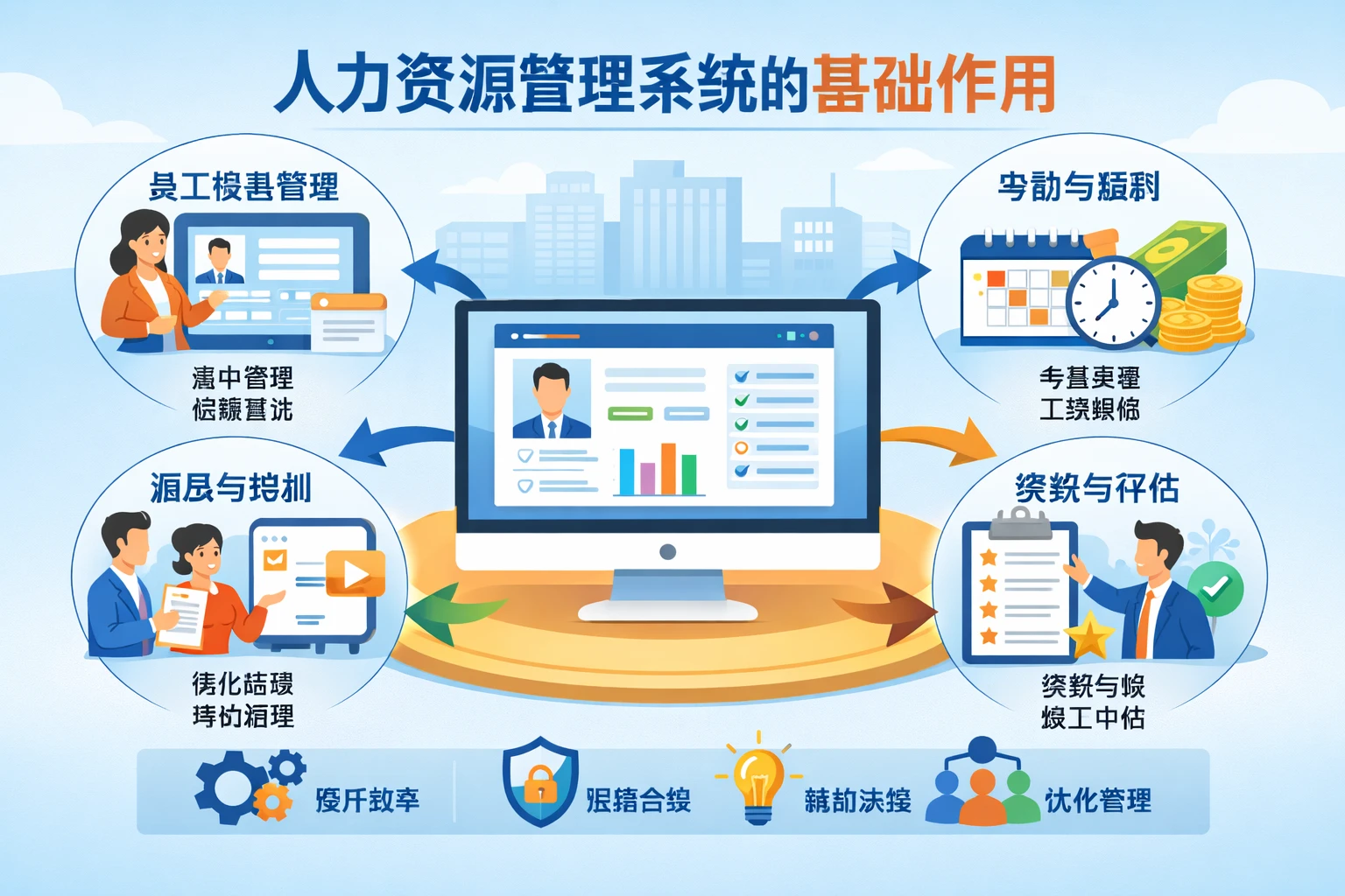 人力资源管理系统的基础作用