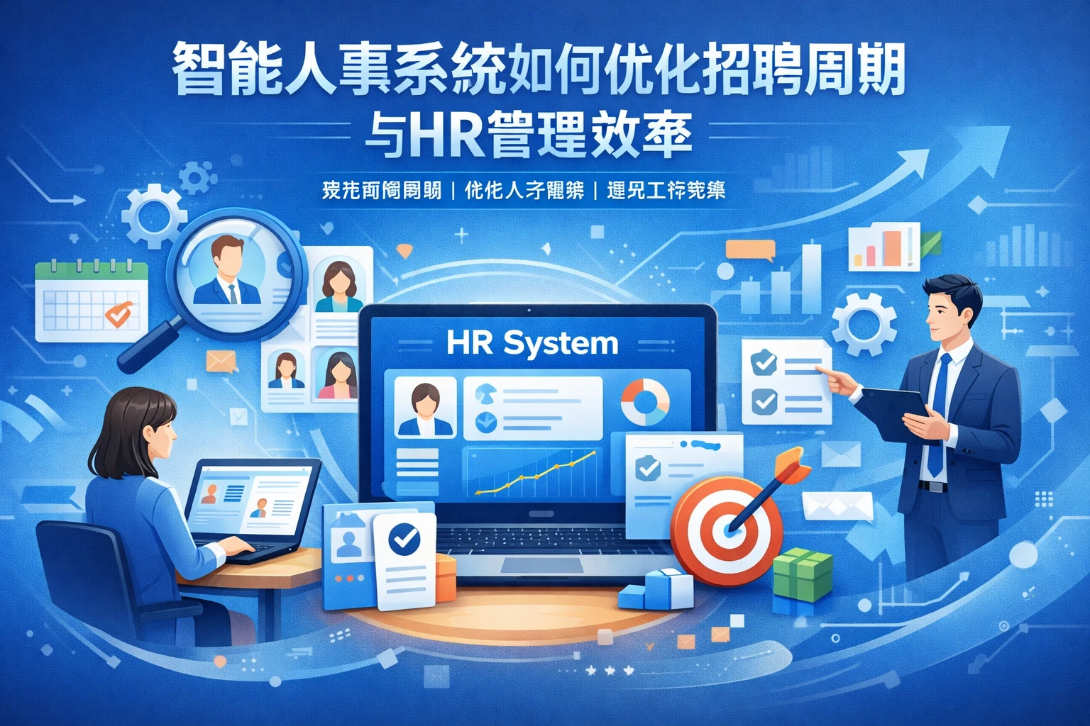 智能人事系统如何优化招聘周期与HR管理效率
