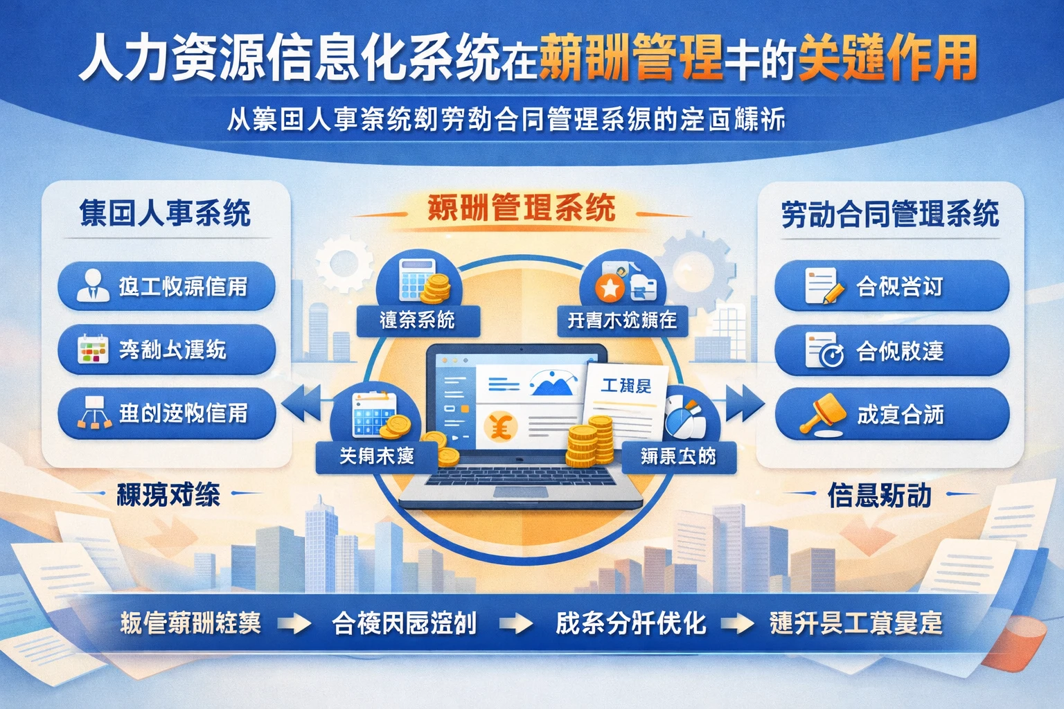 人力资源信息化系统在薪酬管理中的关键作用：从集团人事系统到劳动合同管理系统的全面解析