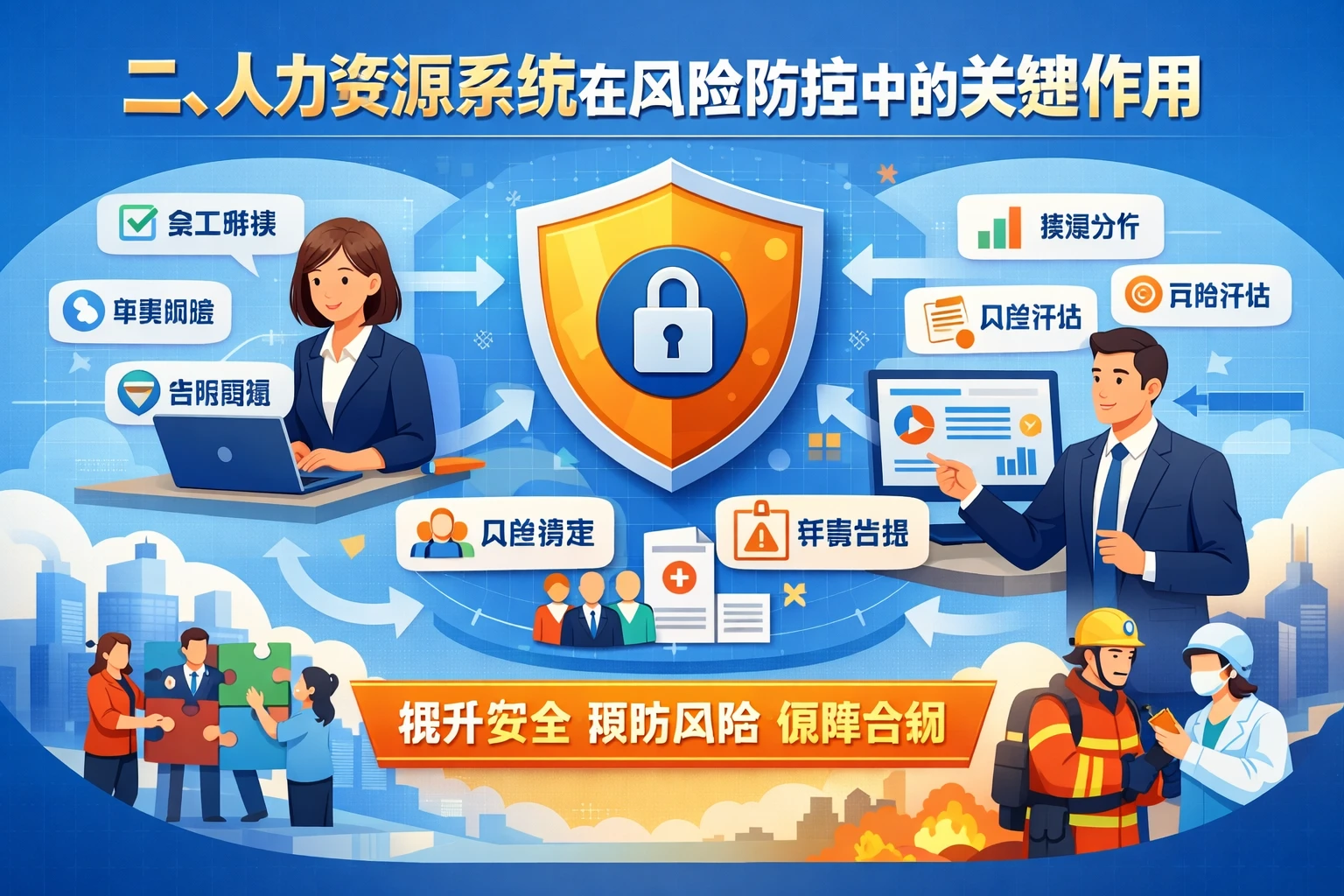 二、人力资源系统在风险防控中的关键作用