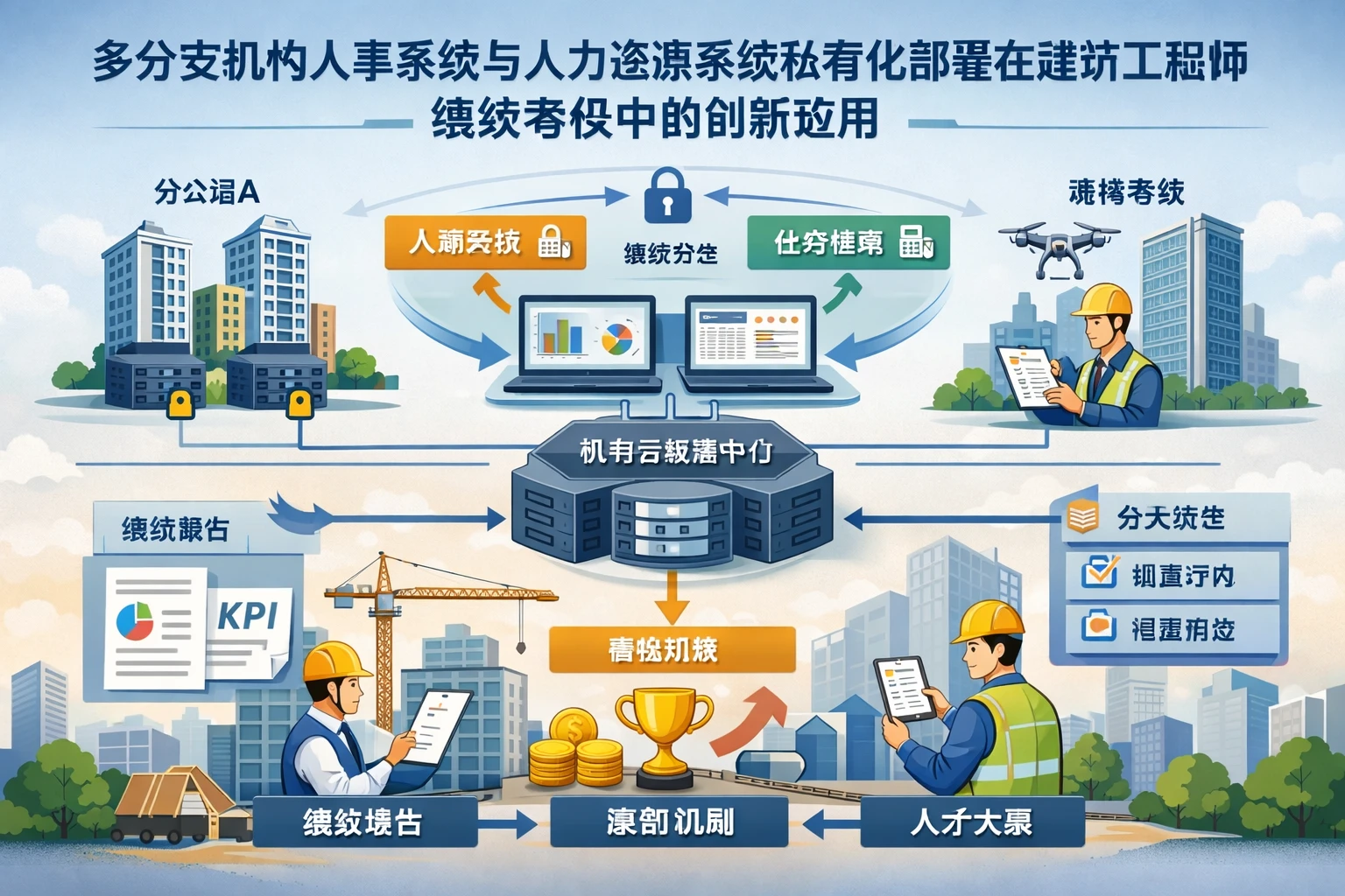 多分支机构人事系统与人力资源系统私有化部署在建筑工程师绩效考核中的创新应用