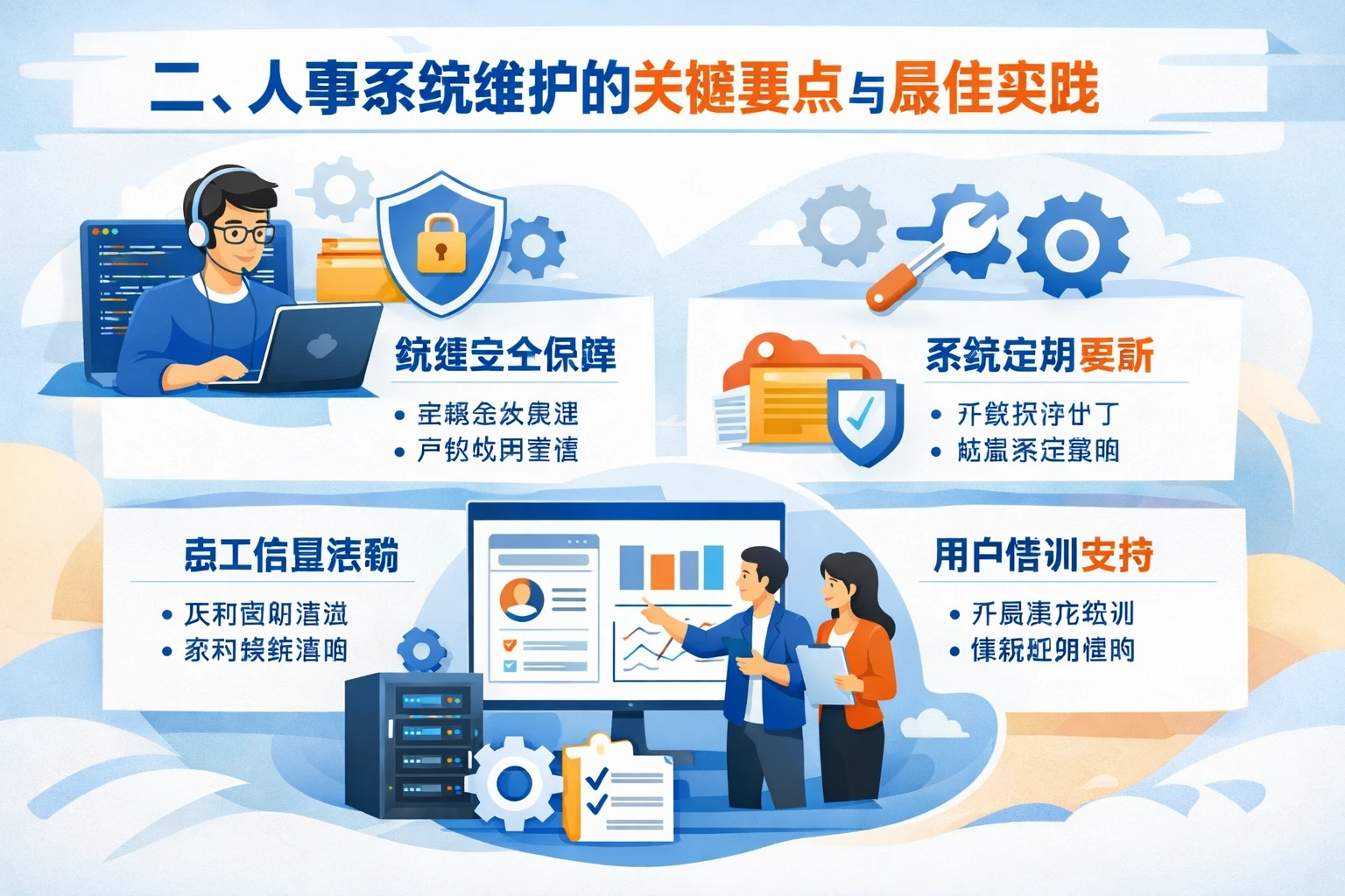 二、人事系统维护的关键要点与最佳实践