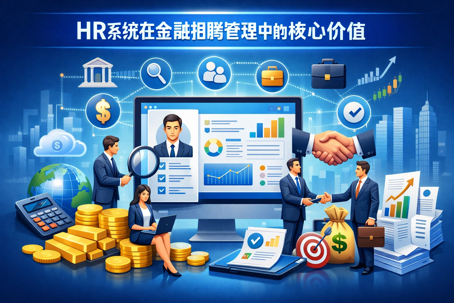 HR系统在金融招聘管理中的核心价值
