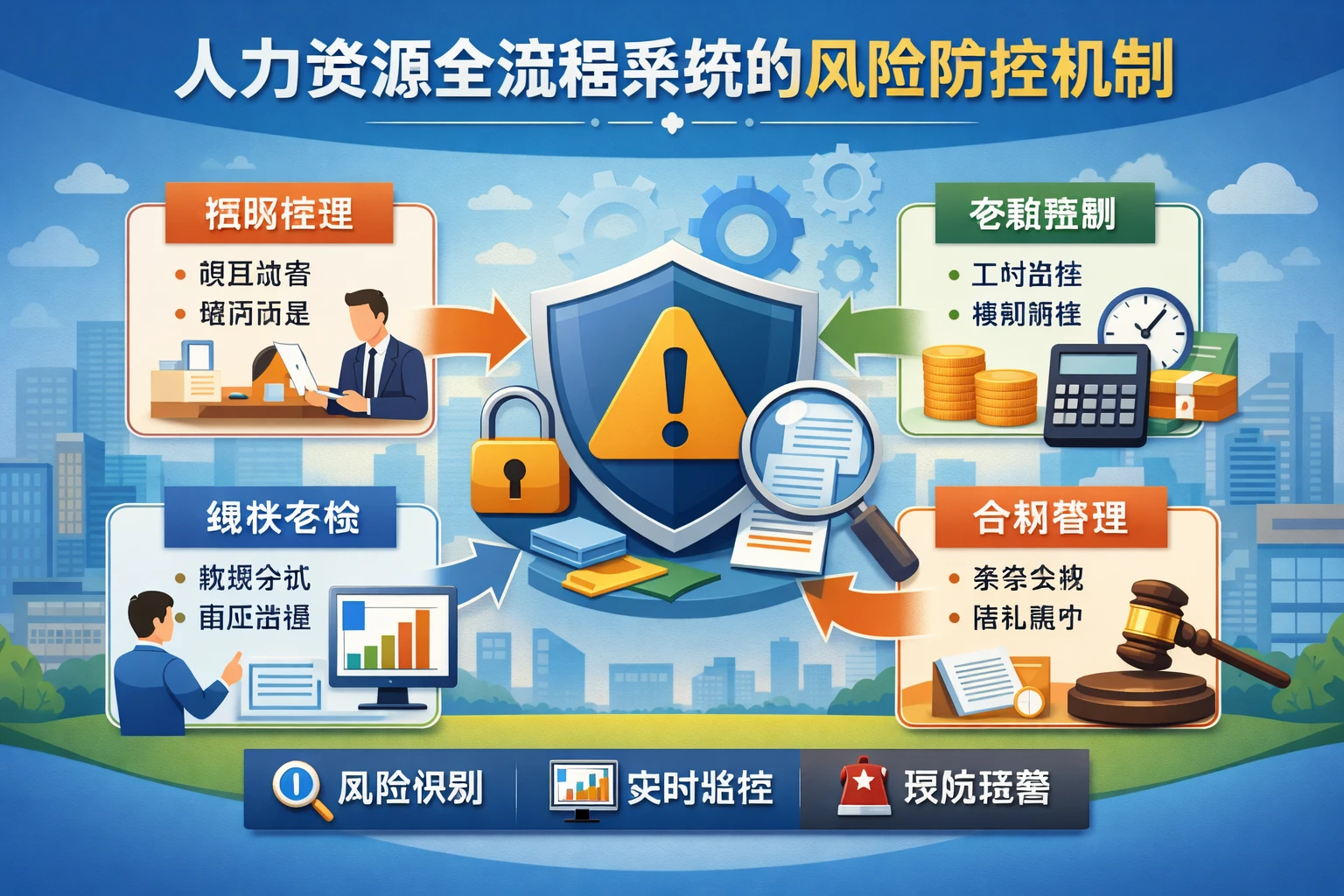 人力资源全流程系统的风险防控机制