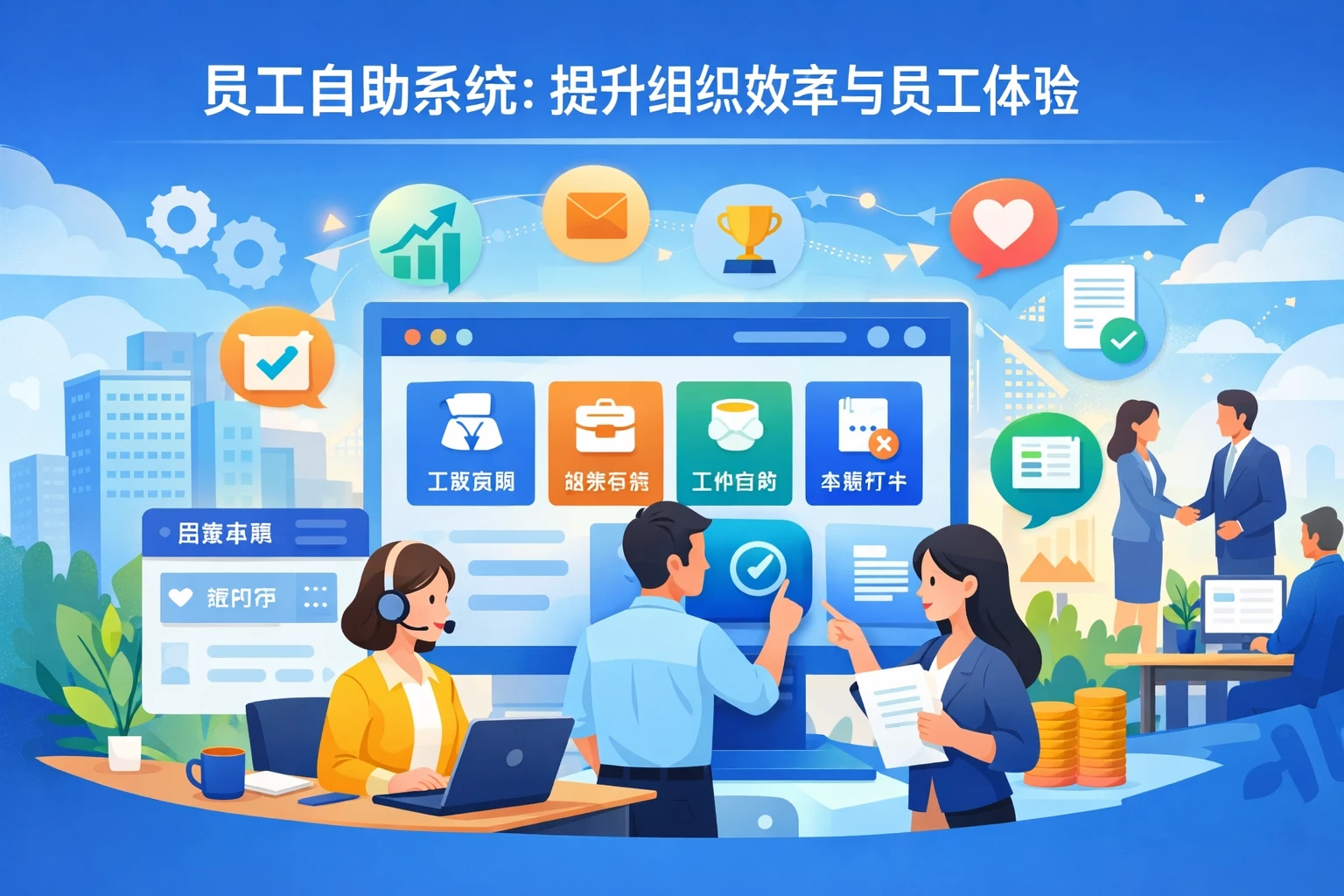 员工自助系统：提升组织效率与员工体验