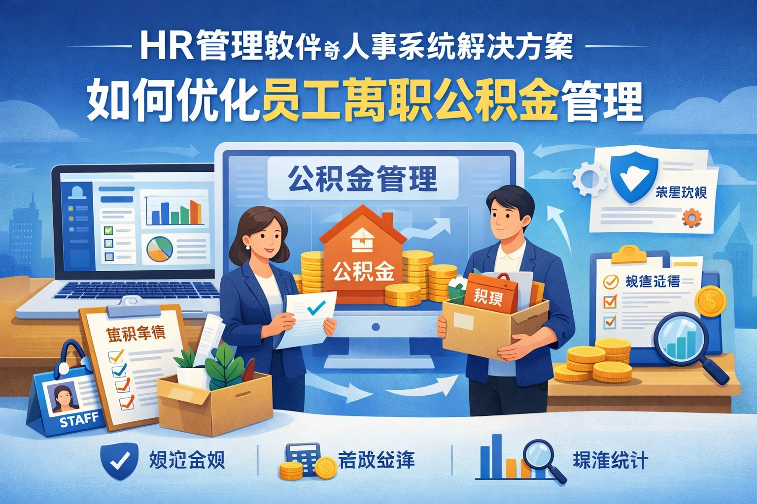 HR管理软件与人事系统解决方案如何优化员工离职公积金管理