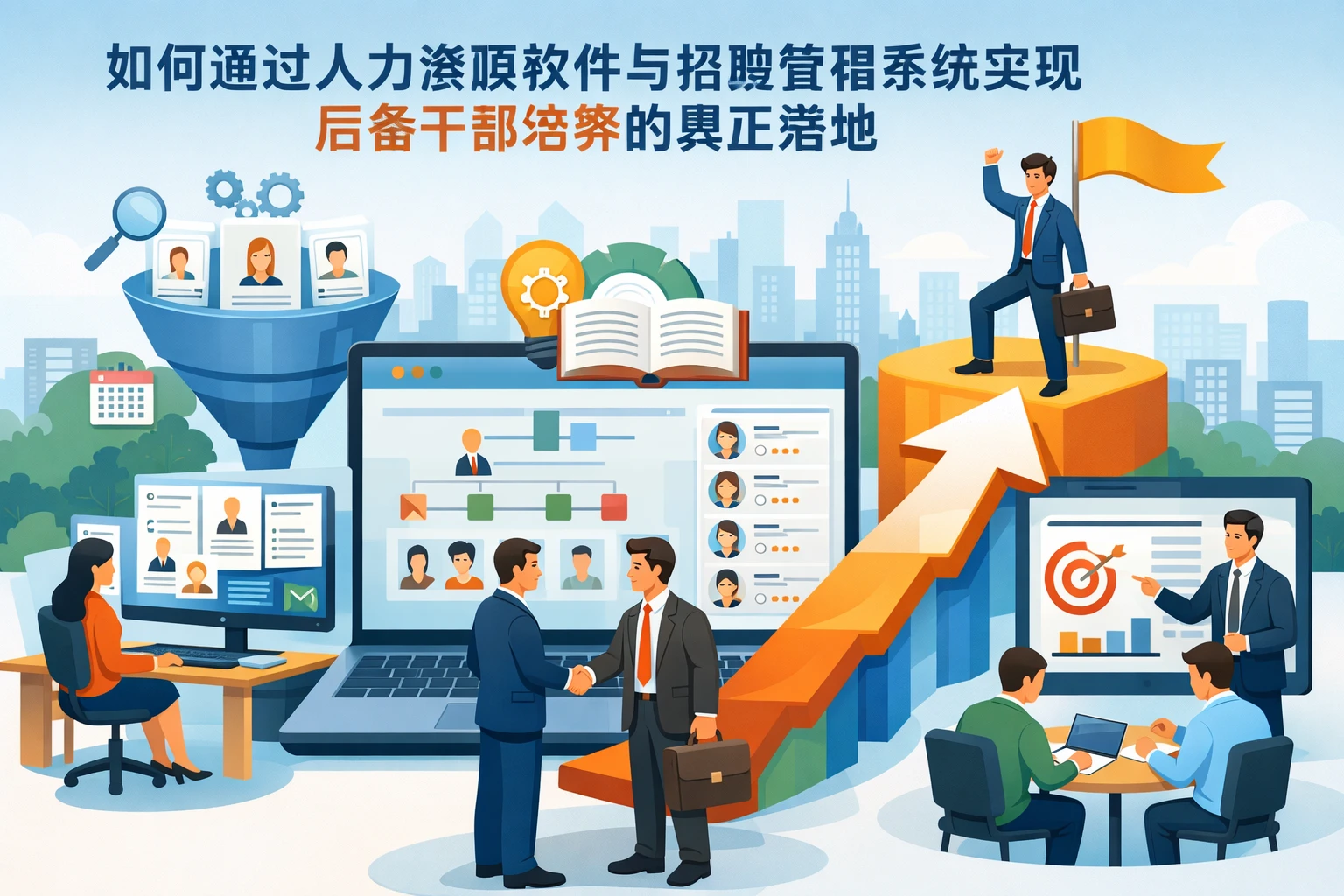 如何通过人力资源软件与招聘管理系统实现后备干部培养的真正落地