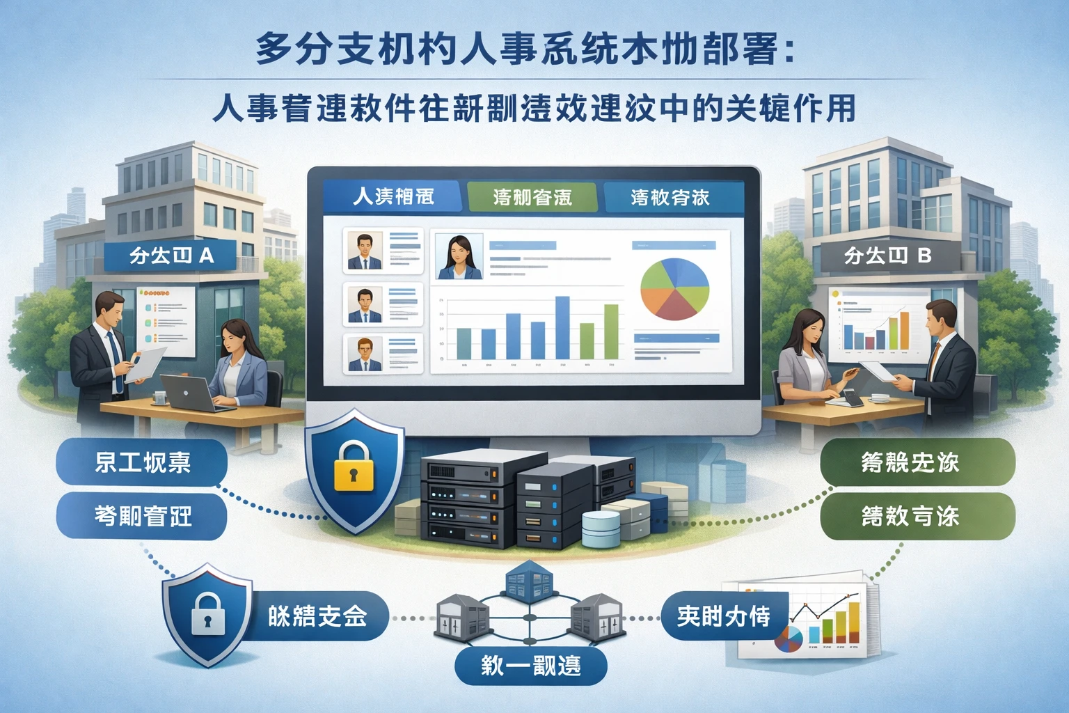 多分支机构人事系统本地部署：人事管理软件在薪酬绩效建设中的关键作用