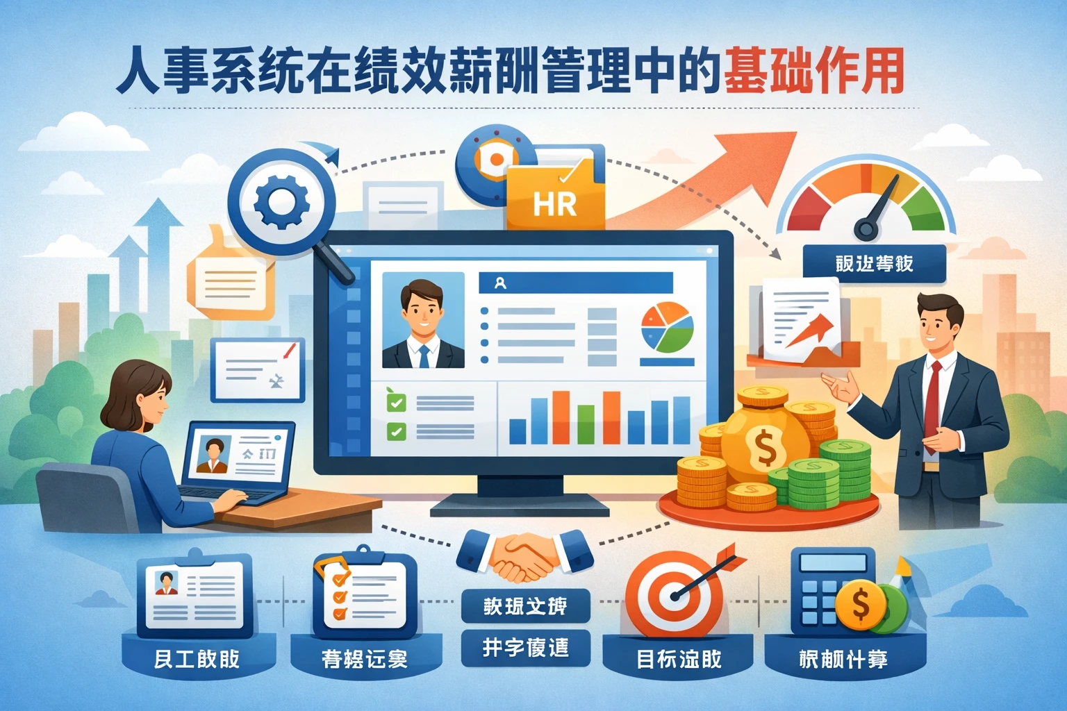 人事系统在绩效薪酬管理中的基础作用