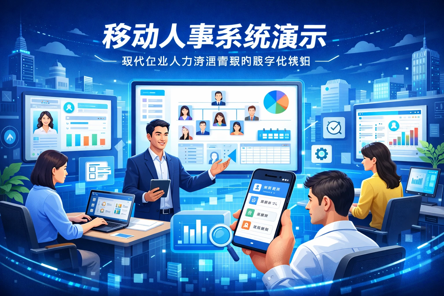 移动人事系统演示:现代企业人力资源管理的数字化转型