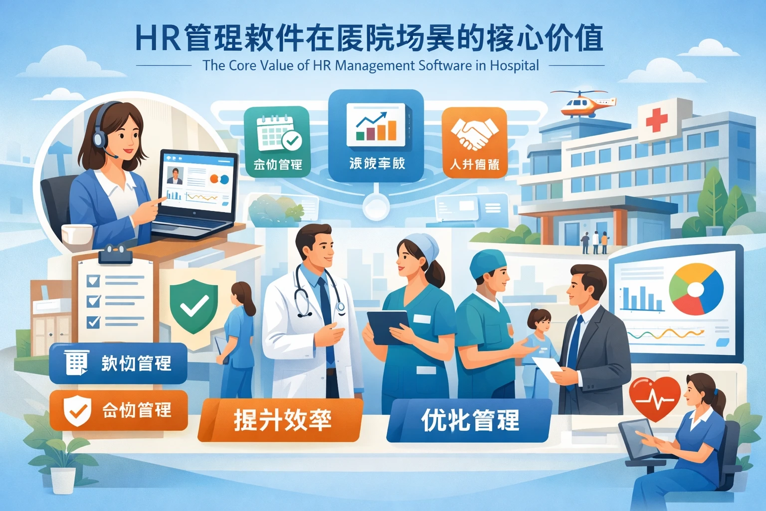 HR管理软件在医院场景的核心价值