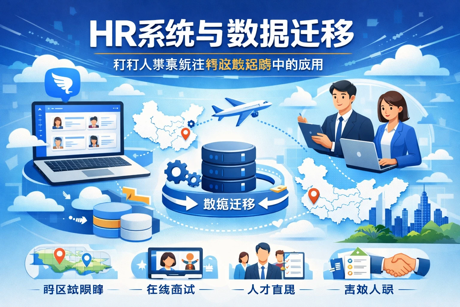 HR系统与数据迁移：钉钉人事系统在跨区域招聘中的应用