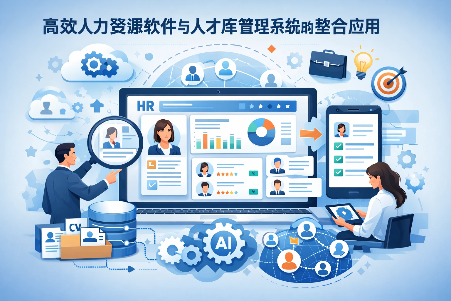 高效人力资源软件与人才库管理系统的整合应用