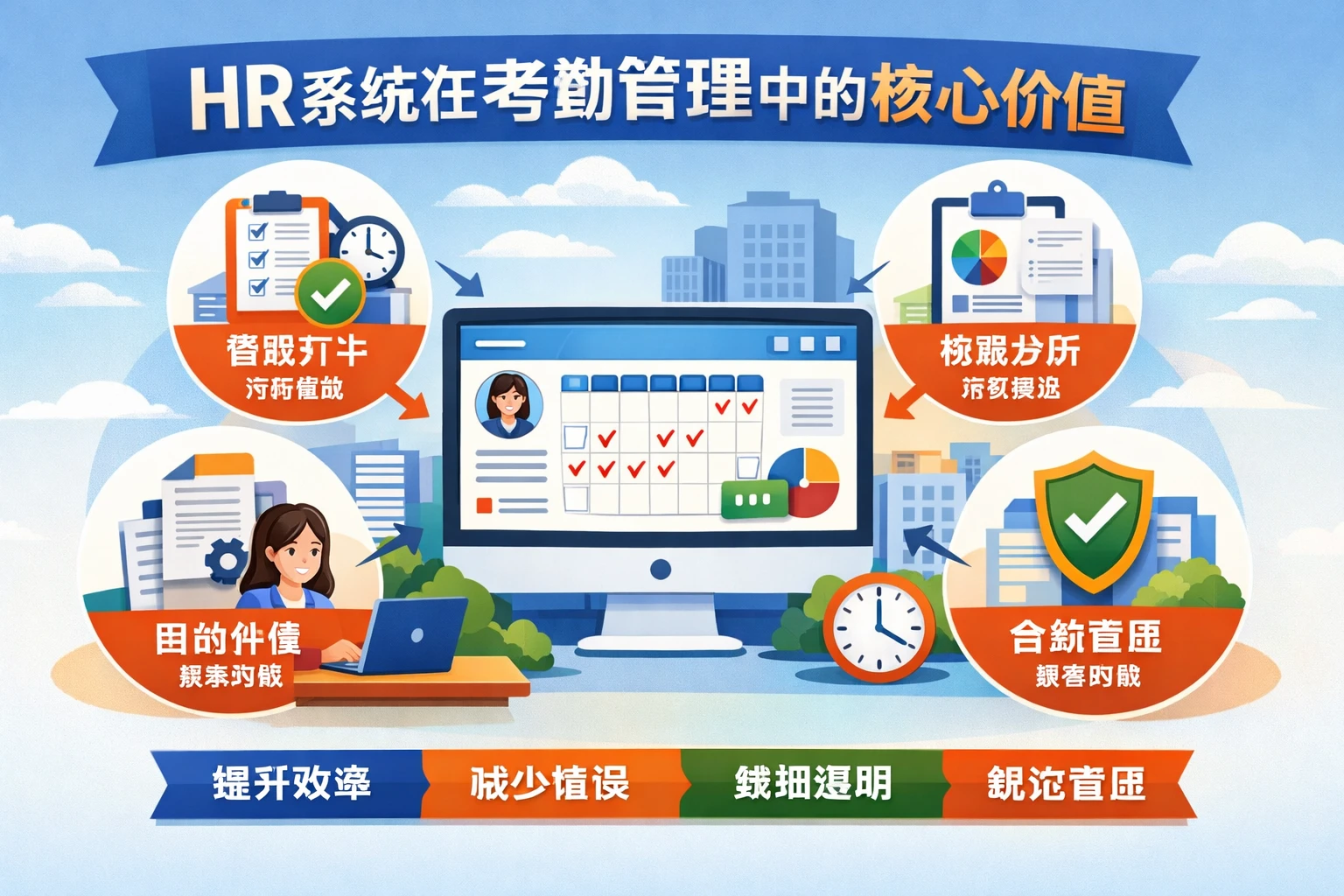 HR系统在考勤管理中的核心价值