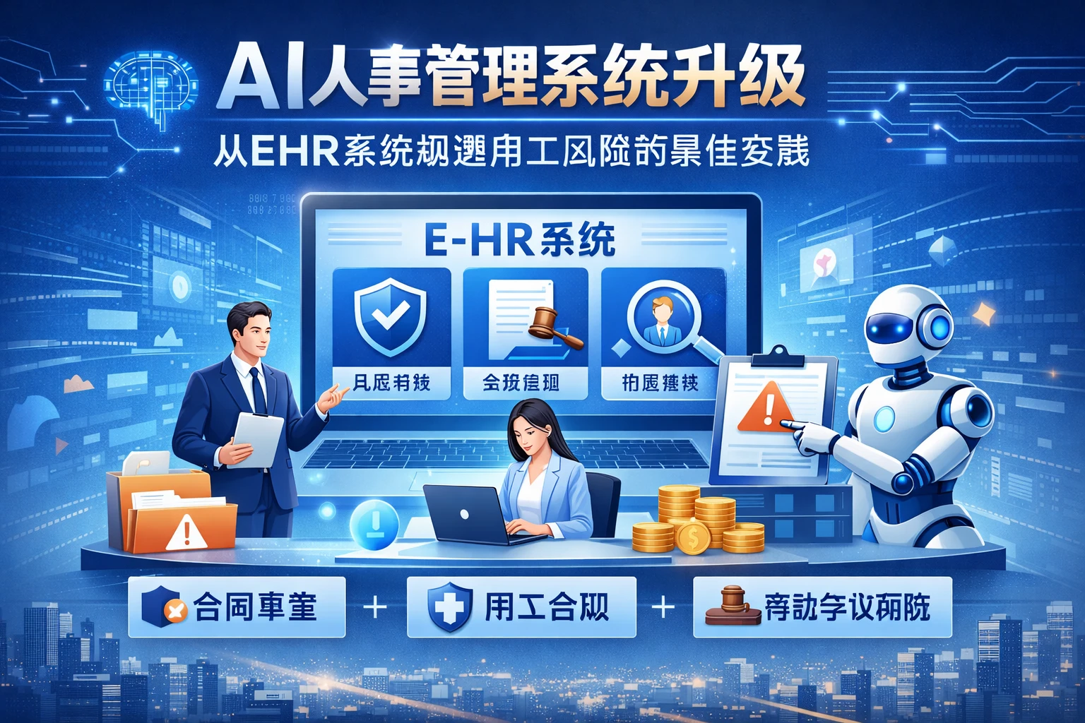 AI人事管理系统升级:从ehr系统规避用工风险的最佳实践