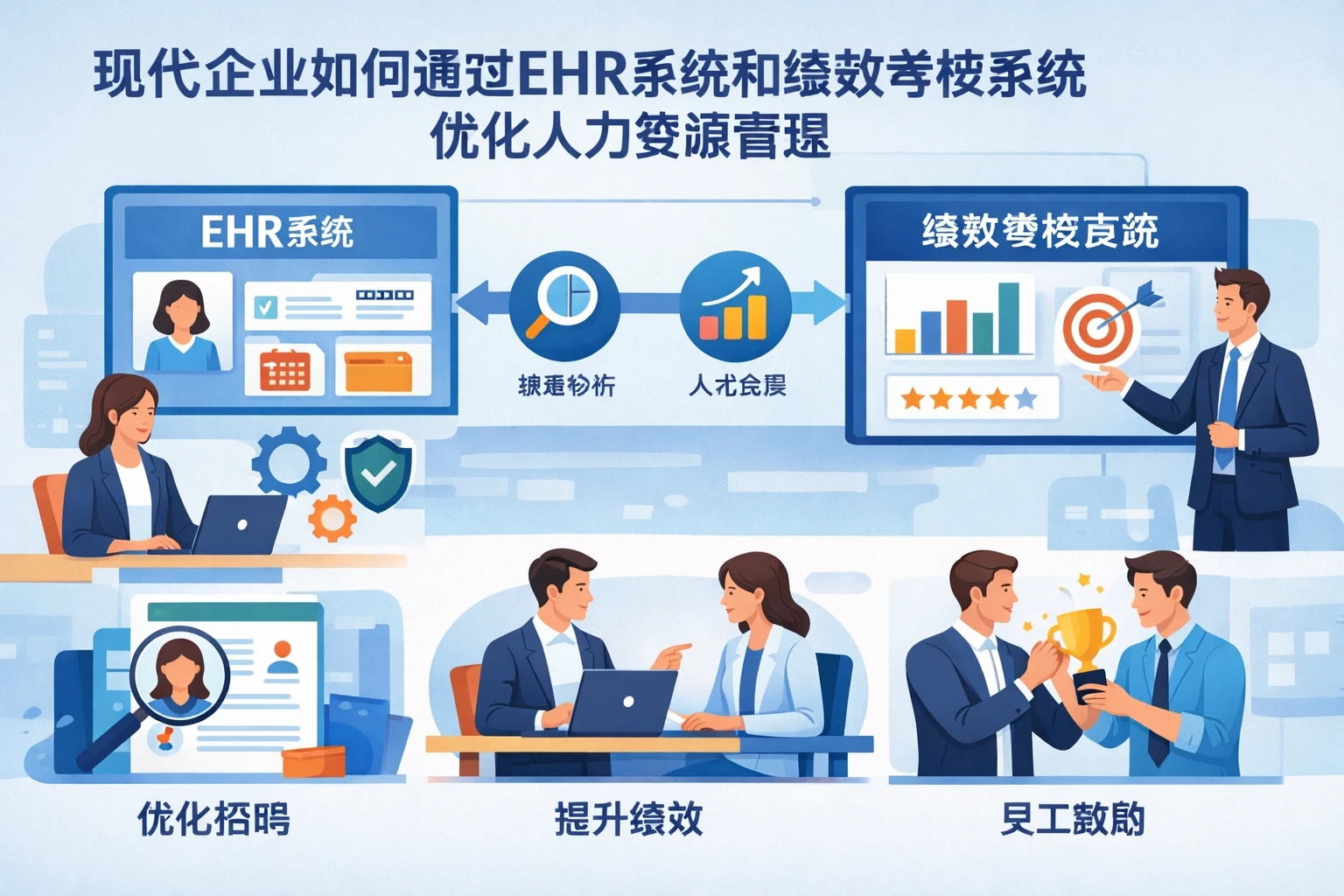 现代企业如何通过EHR系统和绩效考核系统优化人力资源管理