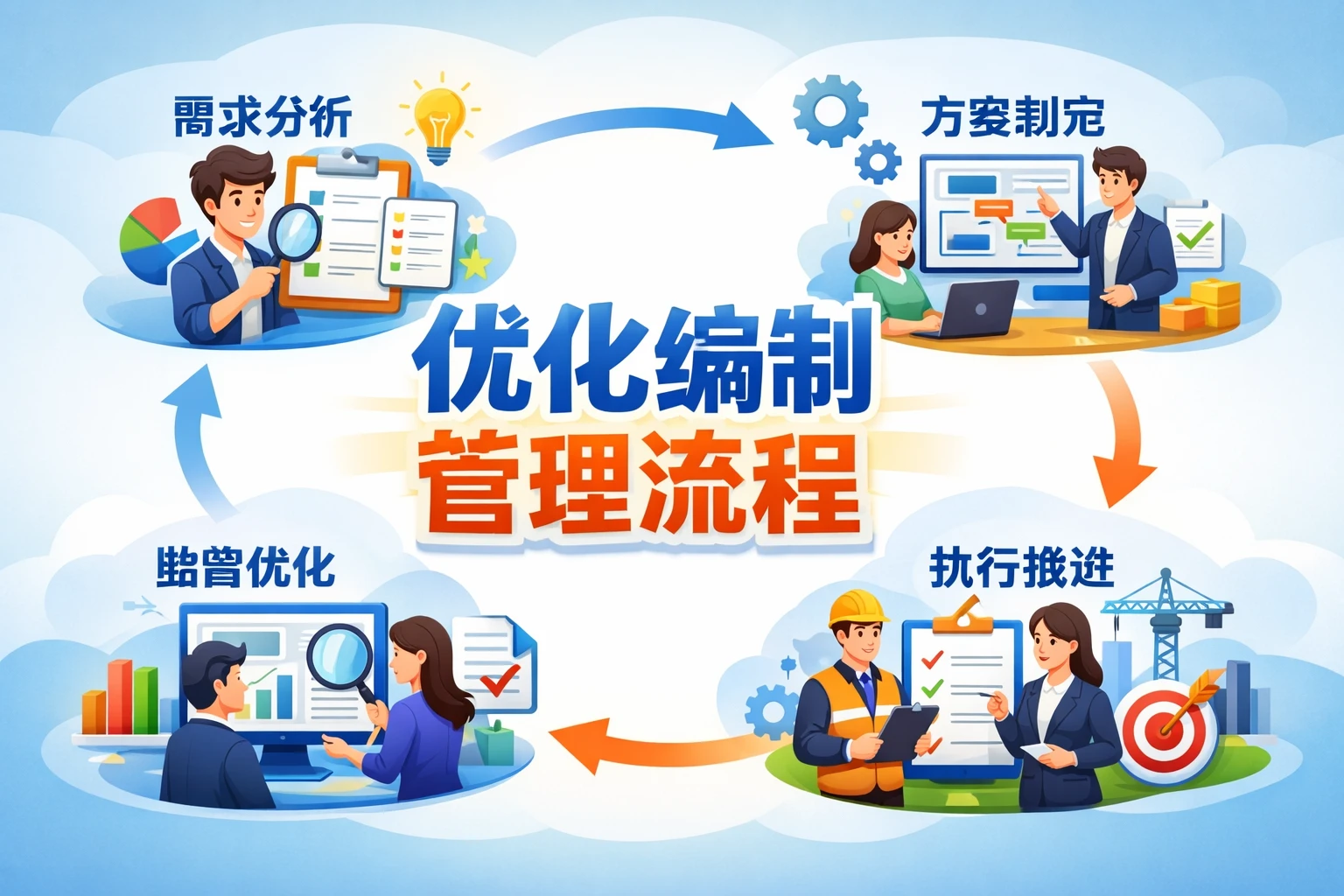 优化编制管理流程