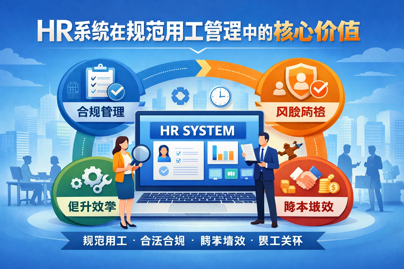 HR系统在规范用工管理中的核心价值