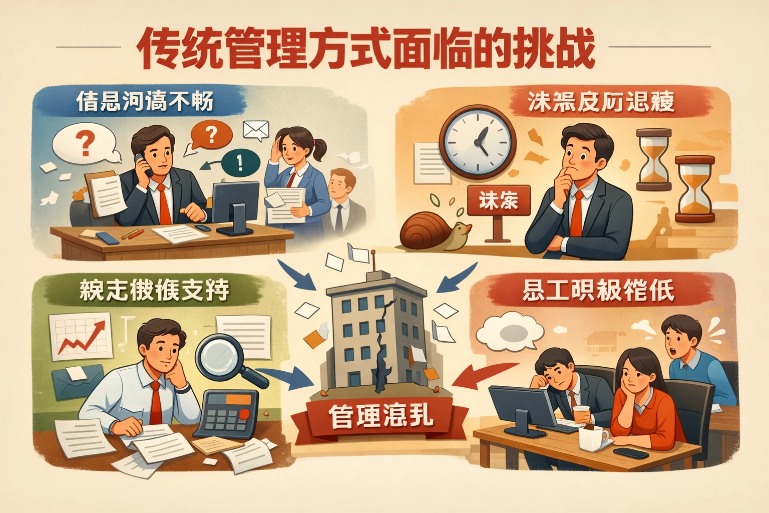 传统管理方式面临的挑战