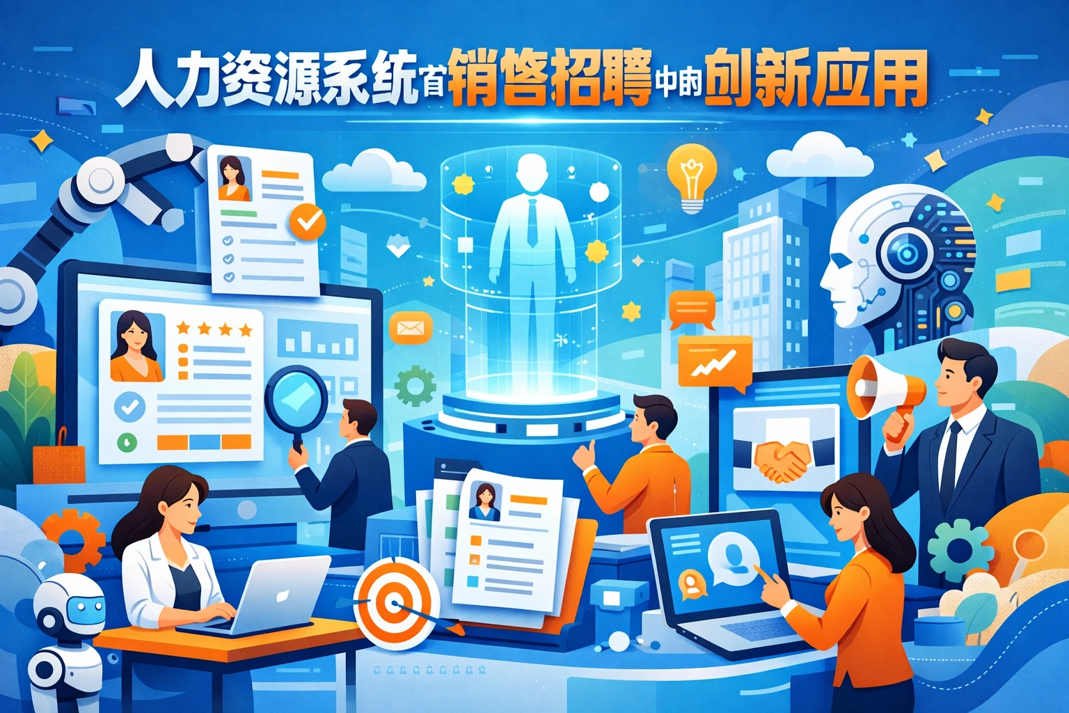人力资源系统在销售招聘中的创新应用