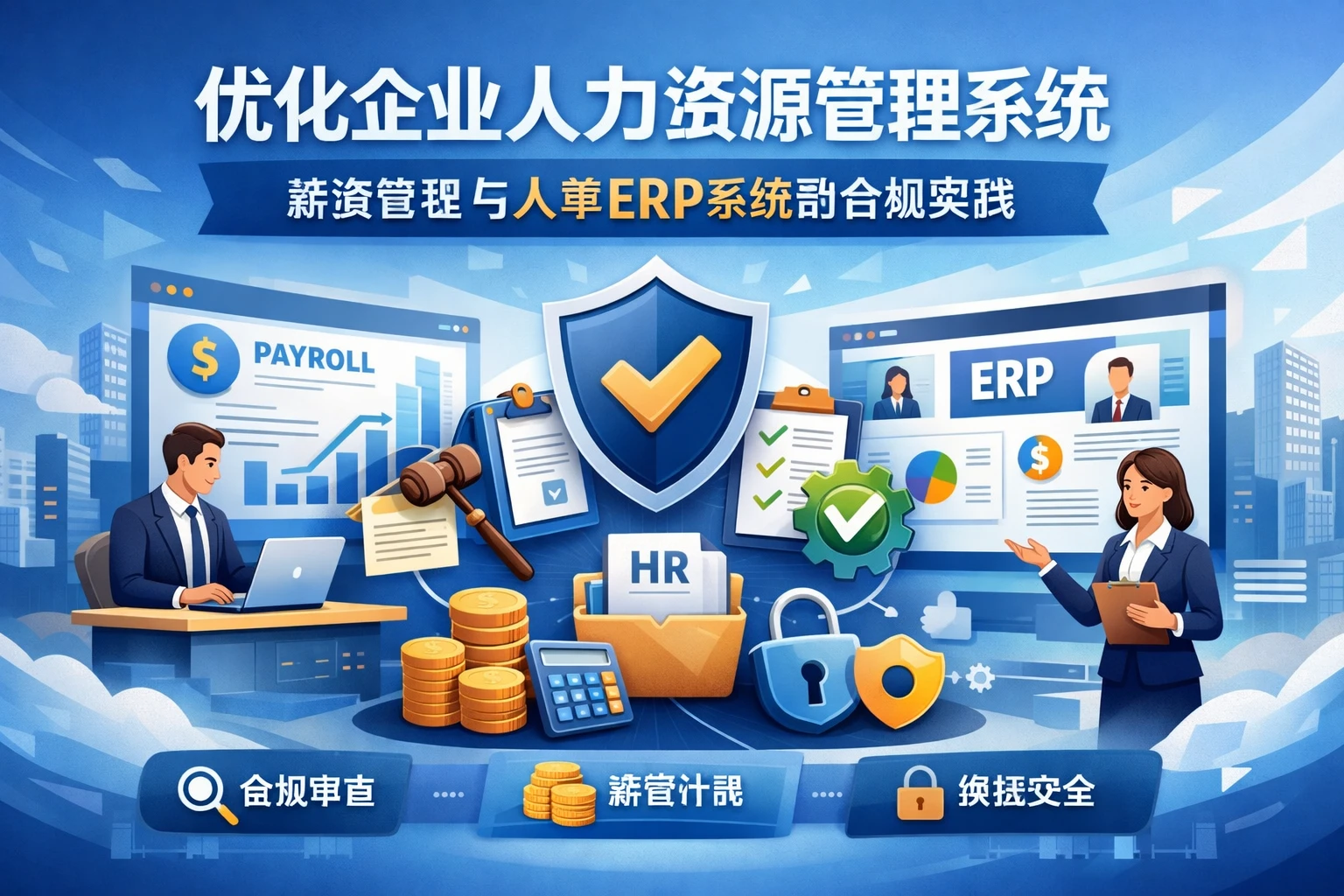 优化企业人力资源管理系统：薪资管理与人事ERP系统的合规实践