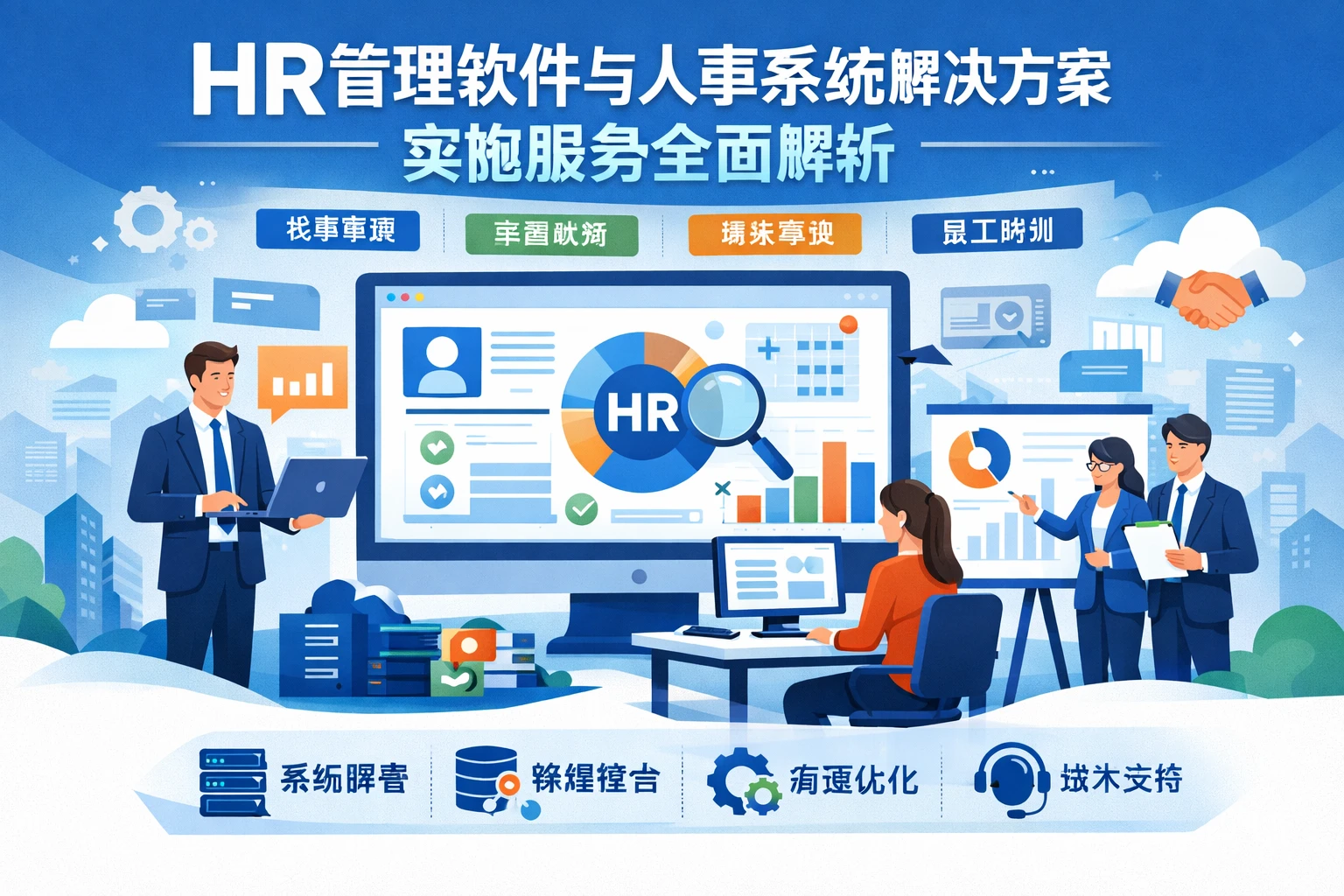 HR管理软件与人事系统解决方案实施服务全面解析
