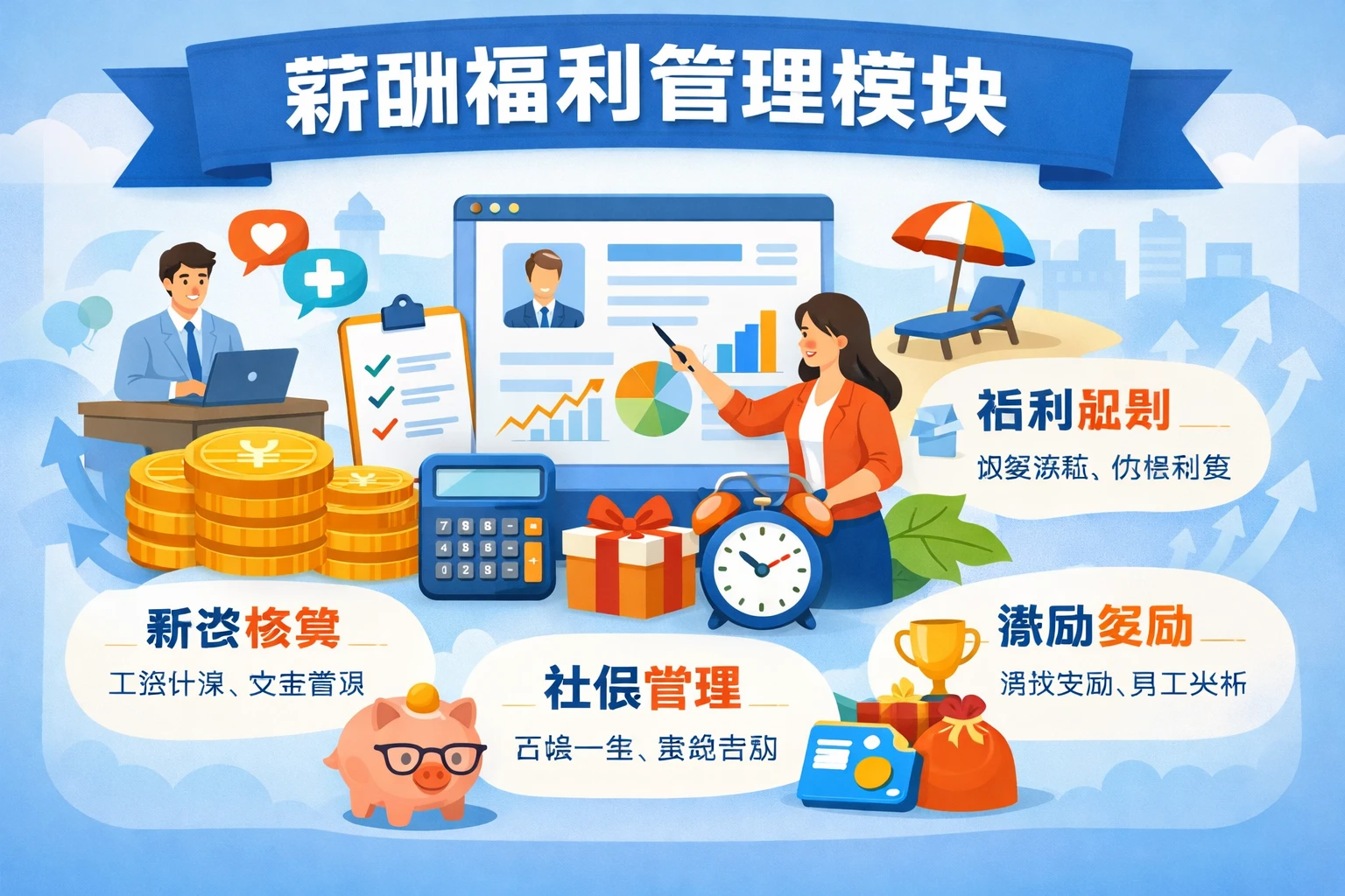 薪酬福利管理模块