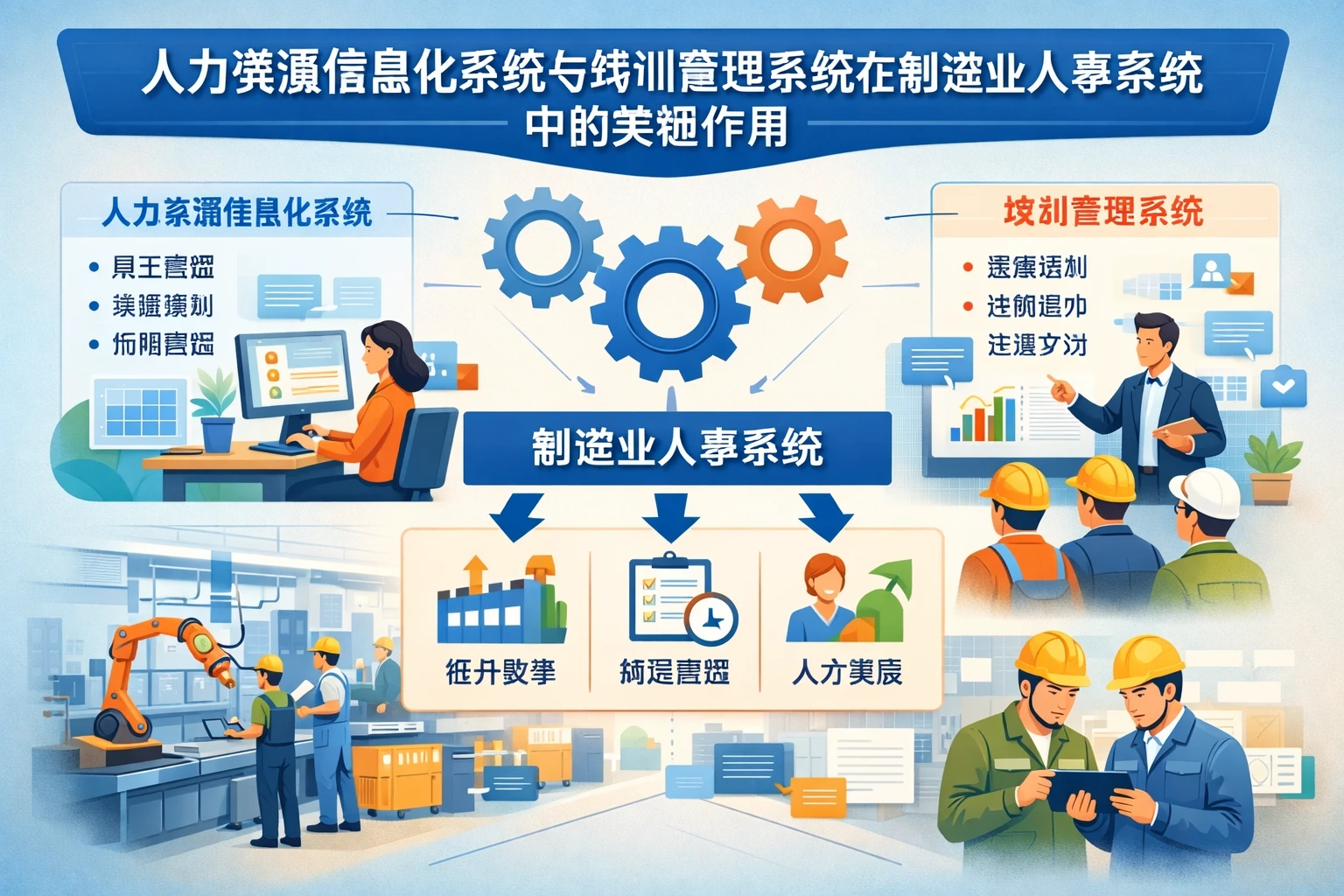 人力资源信息化系统与培训管理系统在制造业人事系统中的关键作用