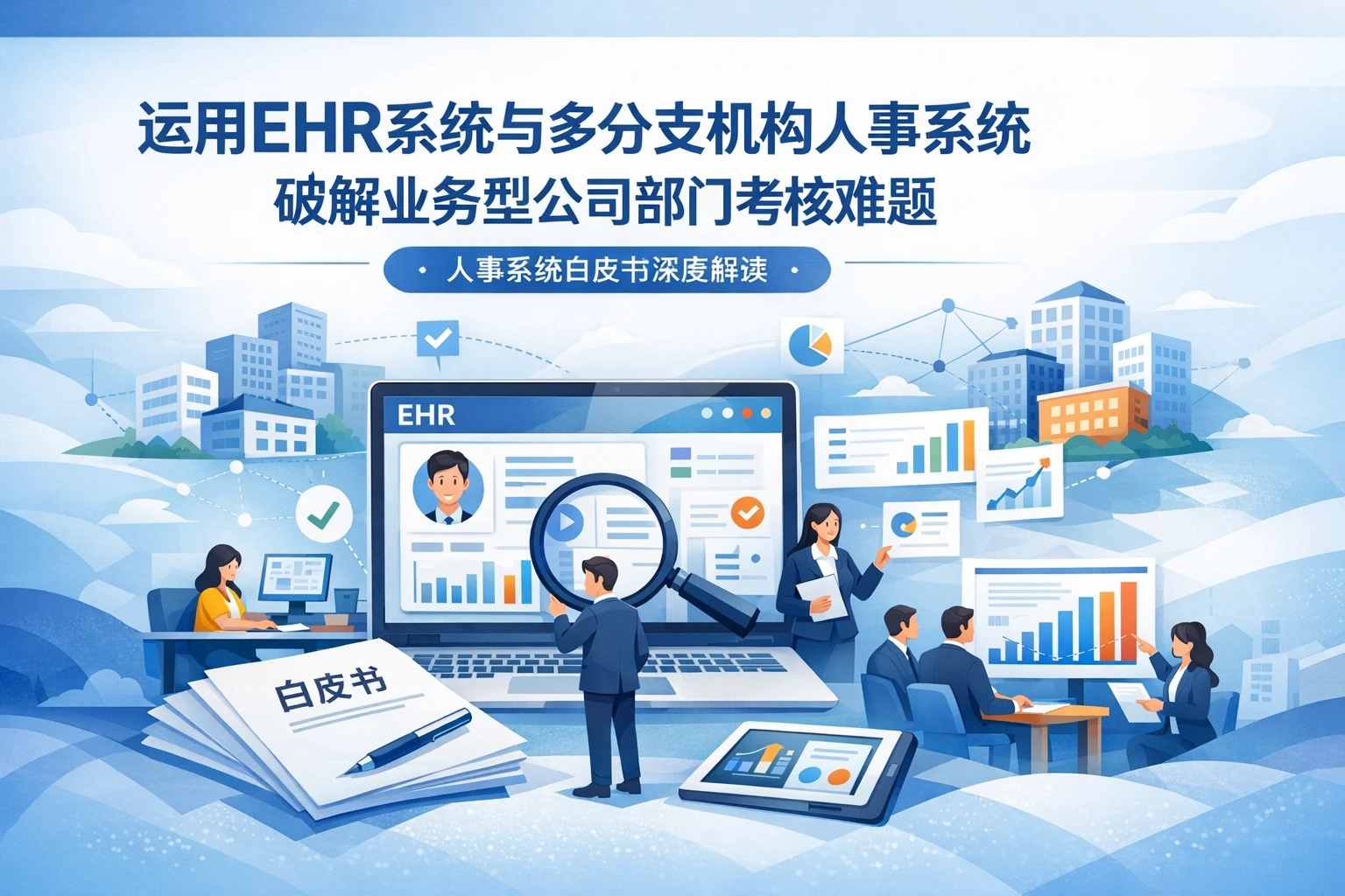 运用ehr系统与多分支机构人事系统破解业务型公司部门考核难题 - 人事系统白皮书深度解读
