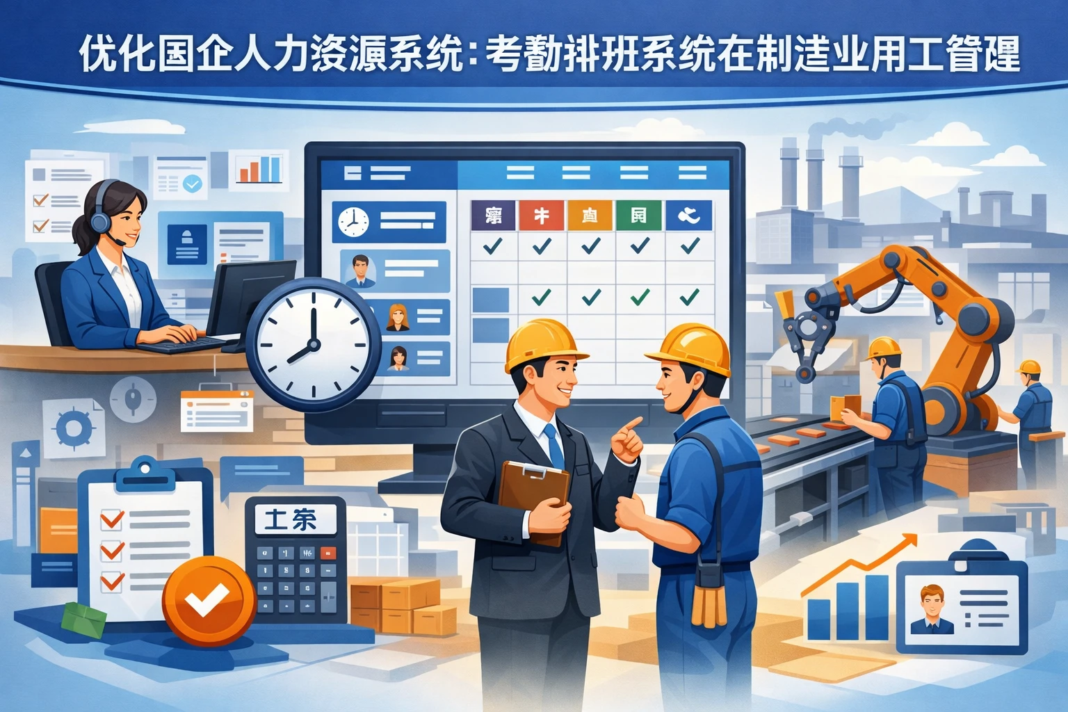 优化国企人力资源系统：考勤排班系统在制造业用工管理中的实践应用