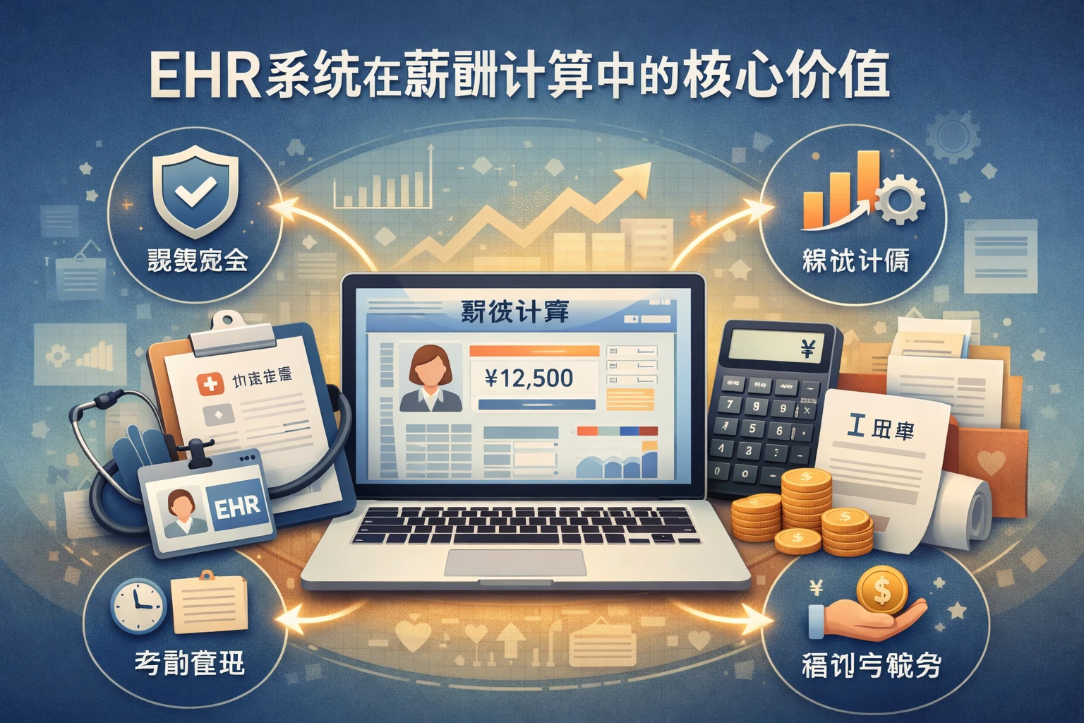 EHR系统在薪酬计算中的核心价值