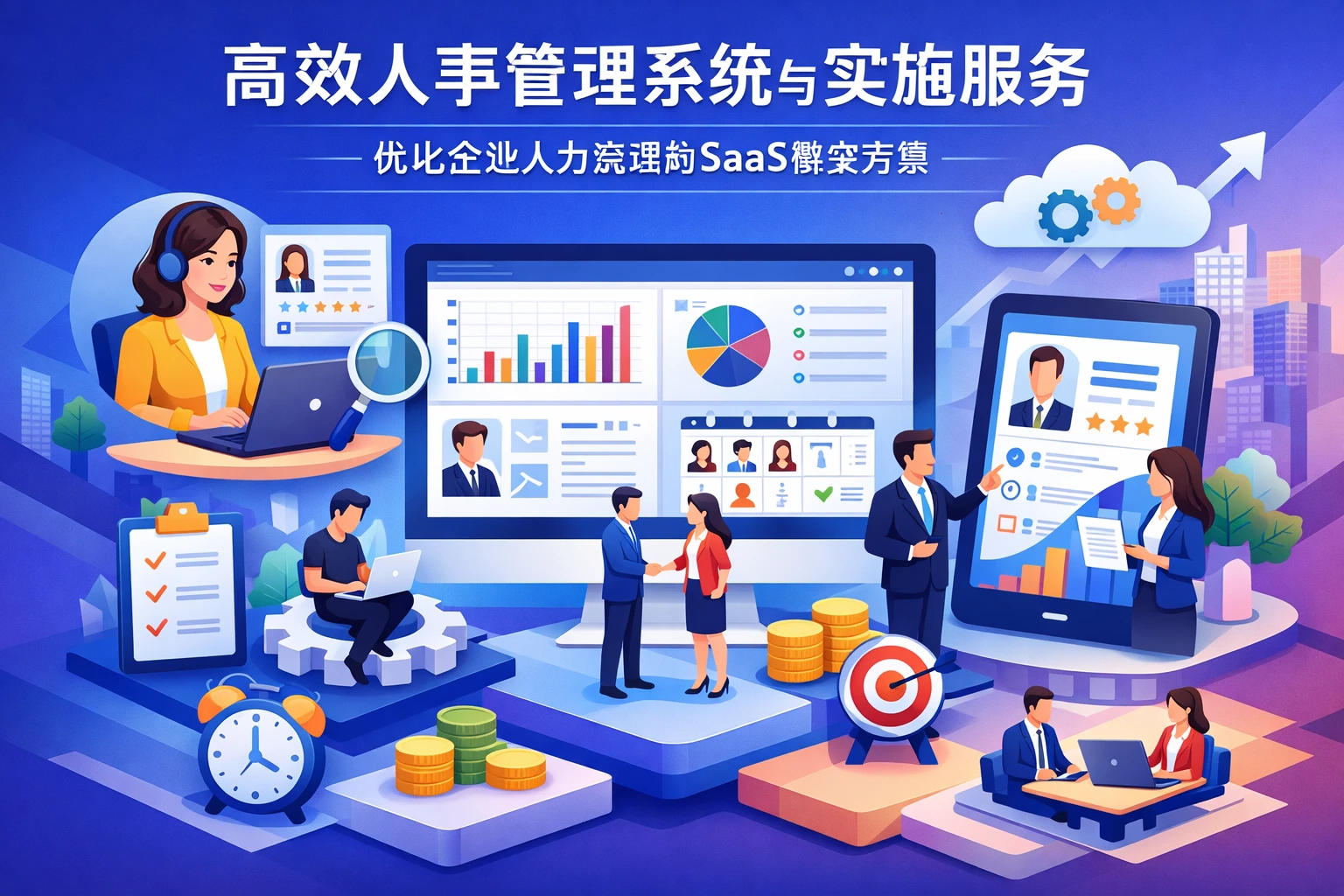 高效人事管理系统与实施服务：优化企业人力资源的SaaS解决方案
