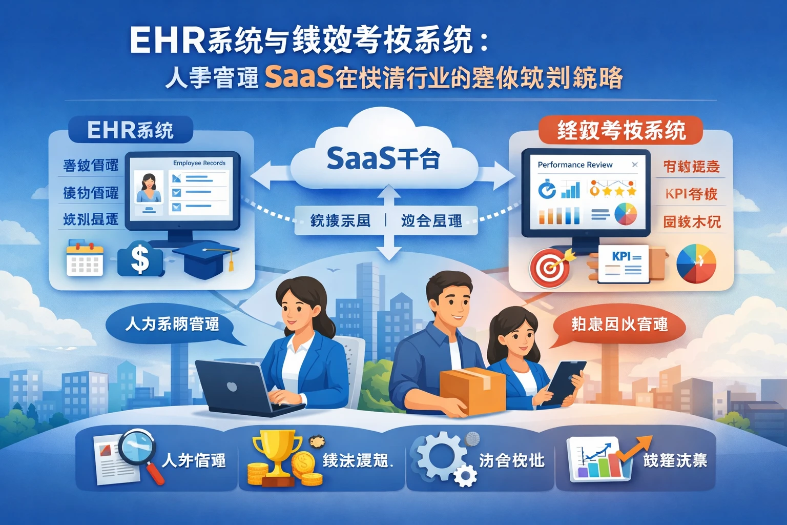 EHR系统与绩效考核系统：人事管理SaaS在快消行业的整体规划策略