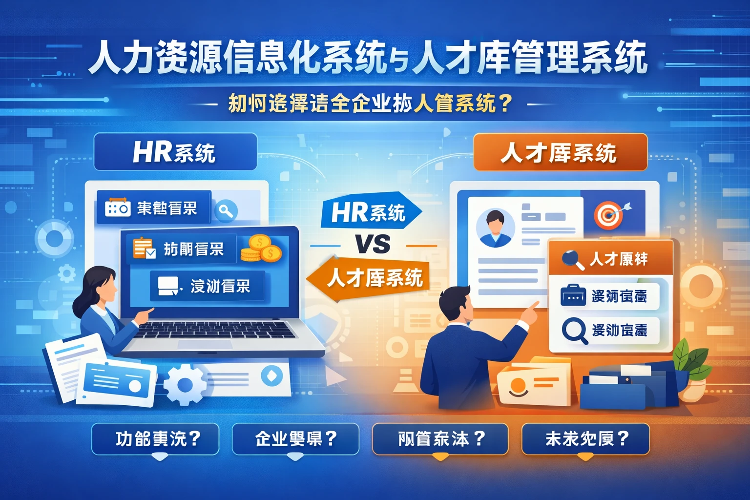 人力资源信息化系统与人才库管理系统：如何选择适合企业的人事系统