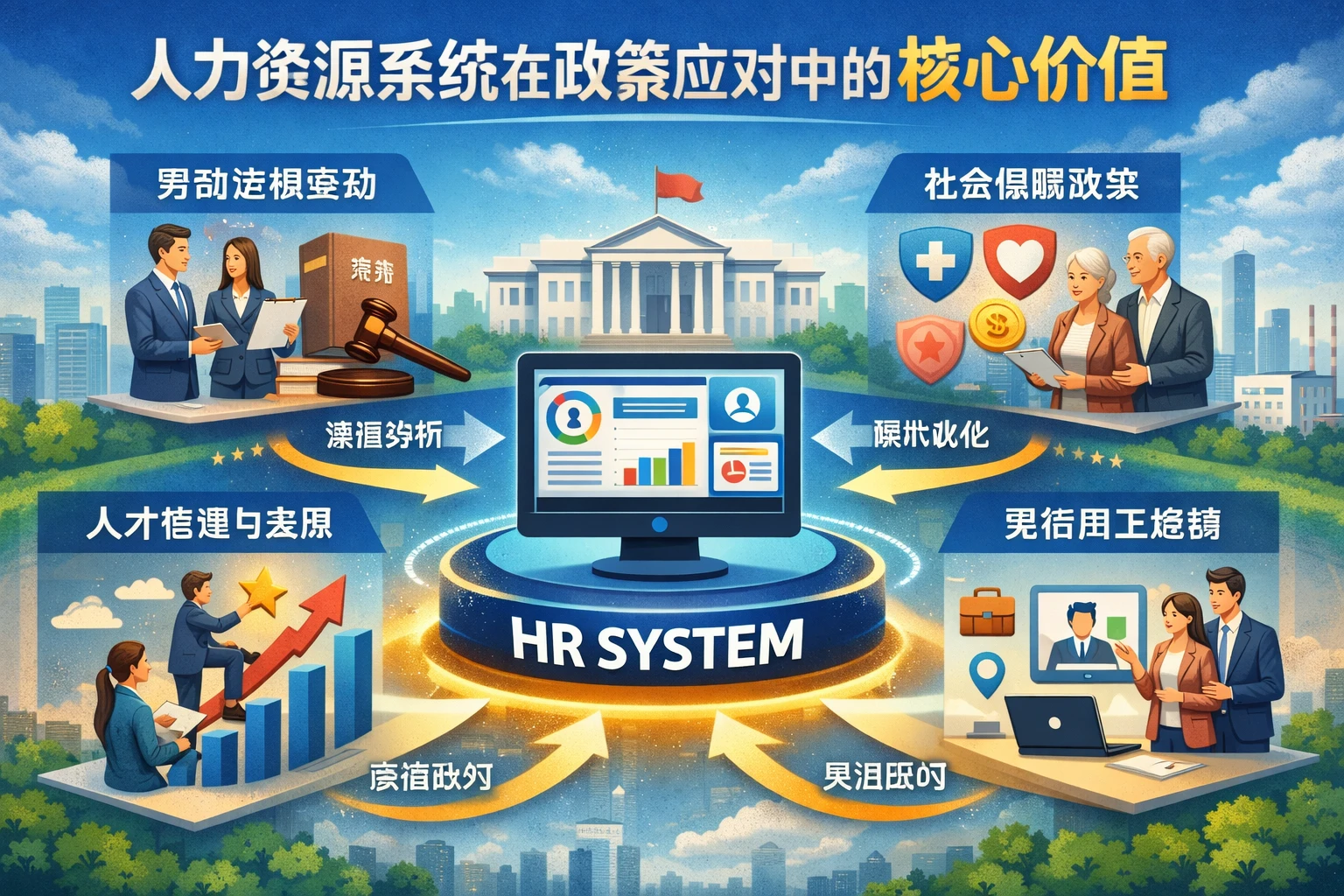 人力资源系统在政策应对中的核心价值