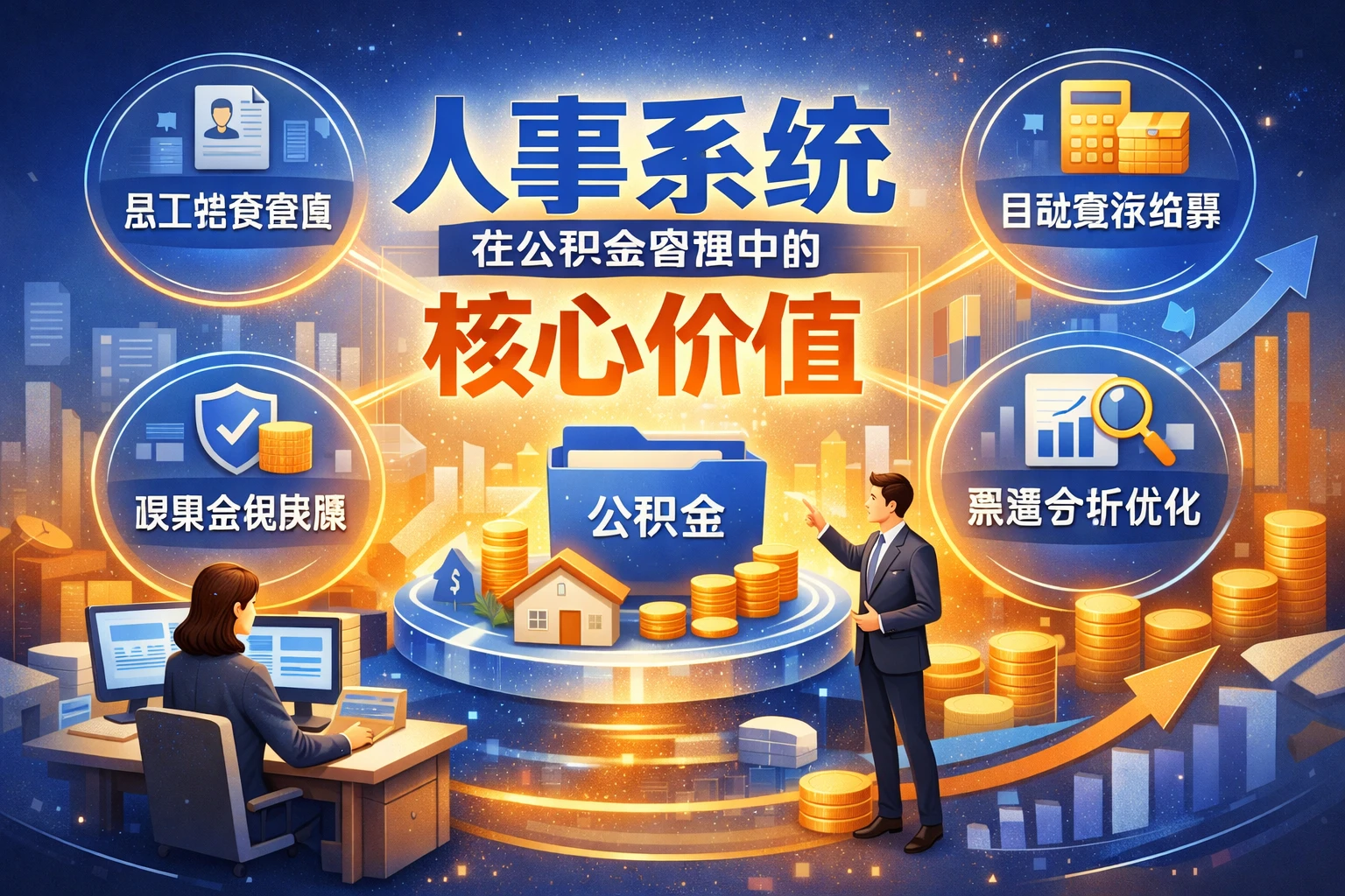 人事系统在公积金管理中的核心价值