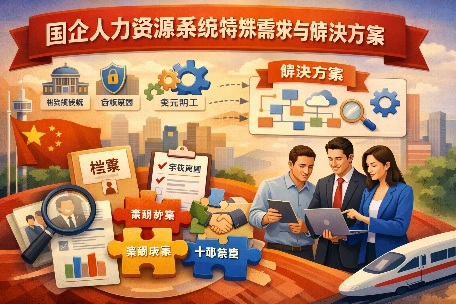 国企人力资源系统的特殊需求与解决方案