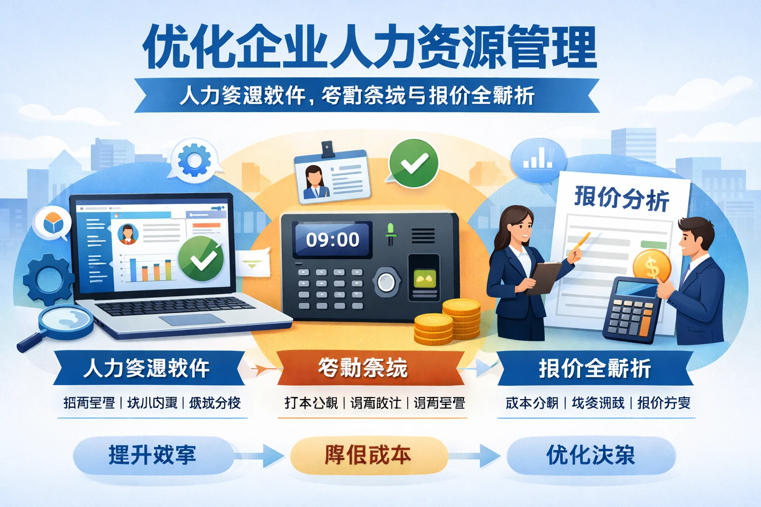优化企业人力资源管理:人力资源软件、考勤系统与报价全解析