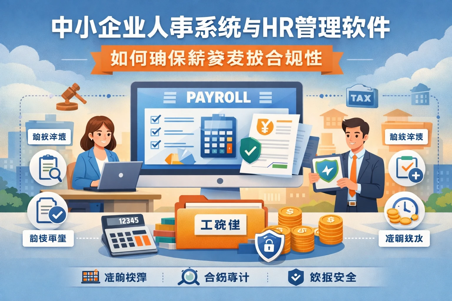 中小企业人事系统与HR管理软件如何确保薪资发放合规性