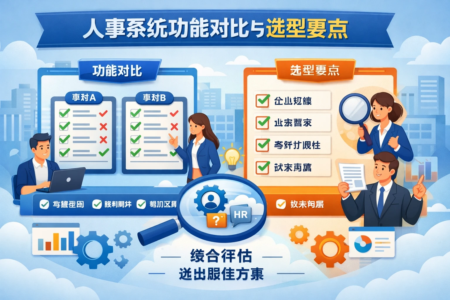人事系统功能对比与选型要点