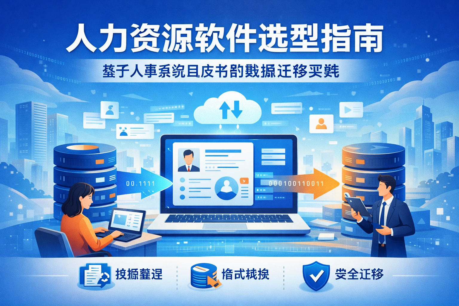 人力资源软件选型指南：基于人事系统白皮书的数据迁移实践