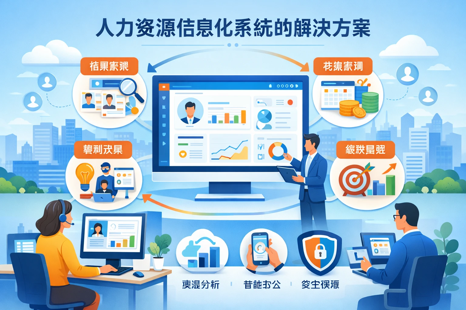 人力资源信息化系统的解决方案